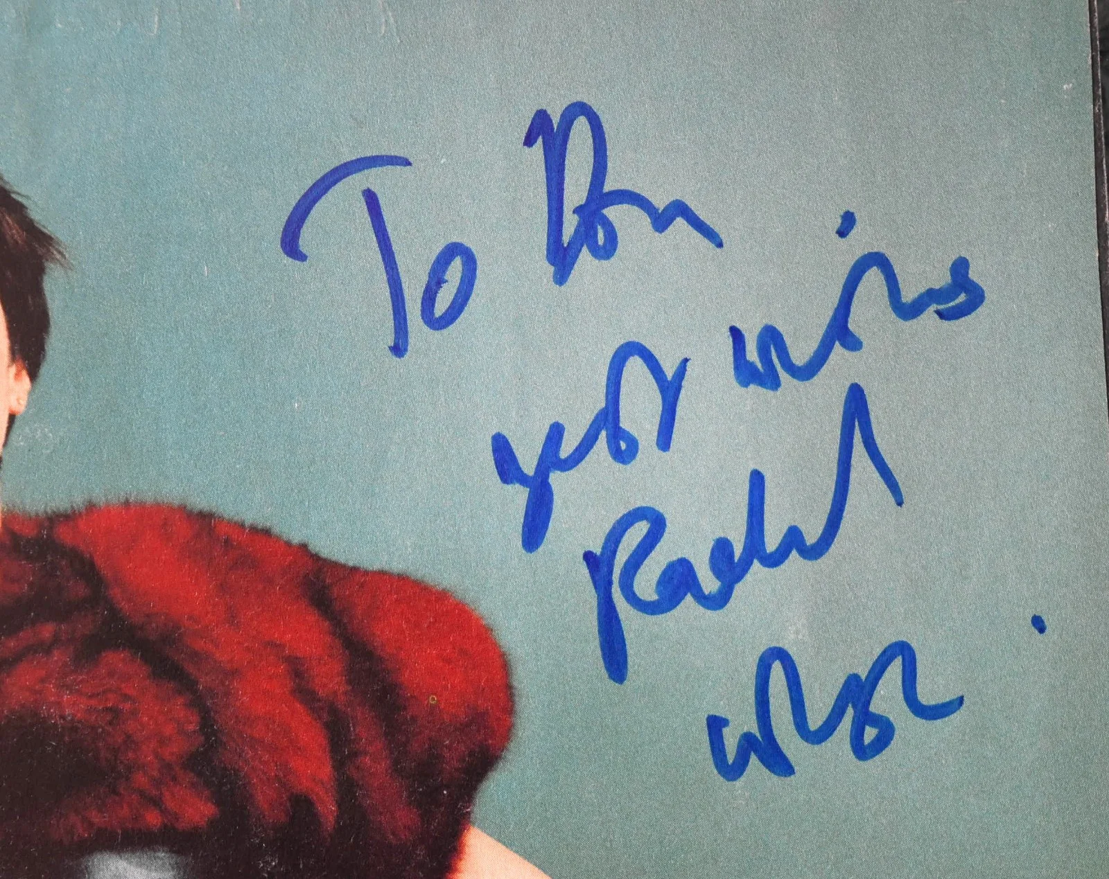Rachel Weisz Hand Signed Paper 8"X10", image 2