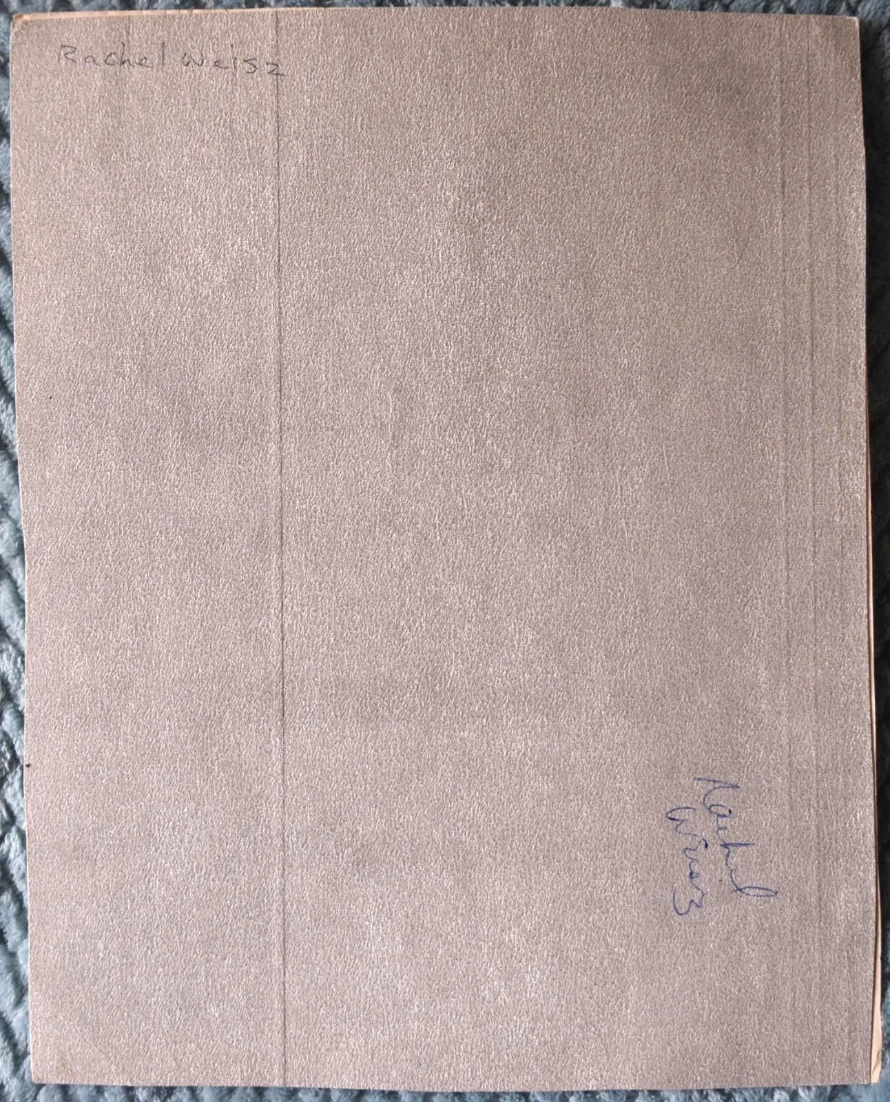 Rachel Weisz Hand Signed Paper 8"X10", image 4