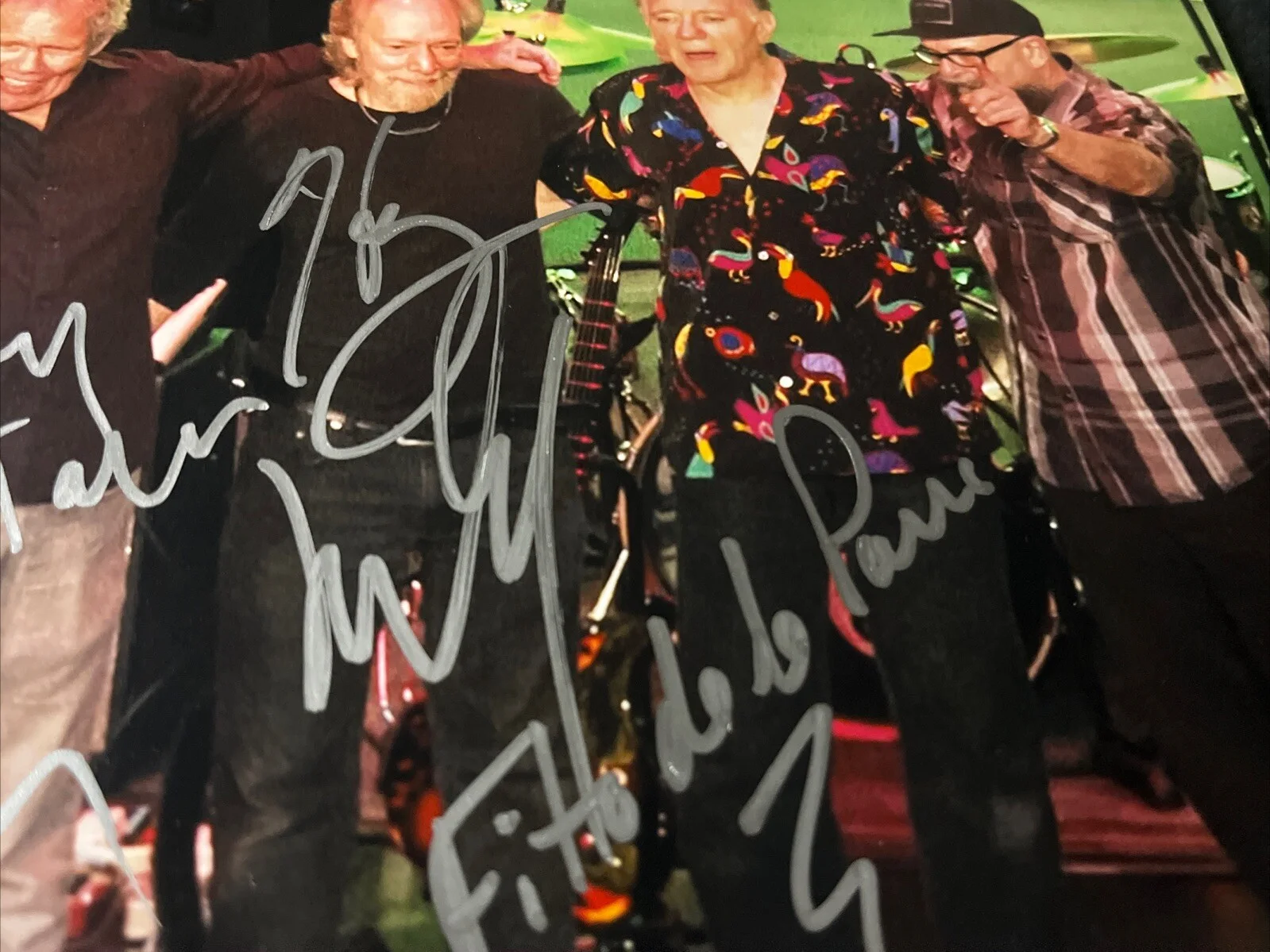 CANNED HEAT HAND SIGNED 8x10 GROUP PHOTO VERY RARE Proof Photos COA, изображение 4