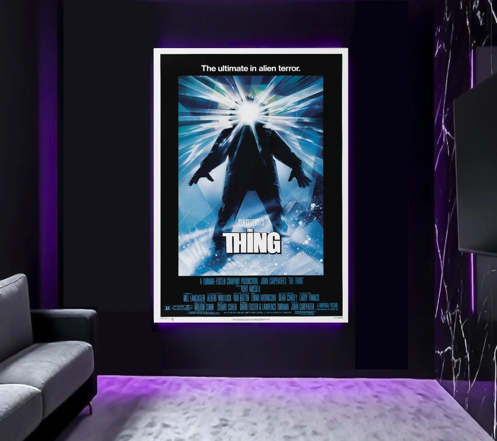 Large A0 A1 A2 A3 A4 A5 The Thing 1982 Movie Wall Art Posters 9 Variations, image 3