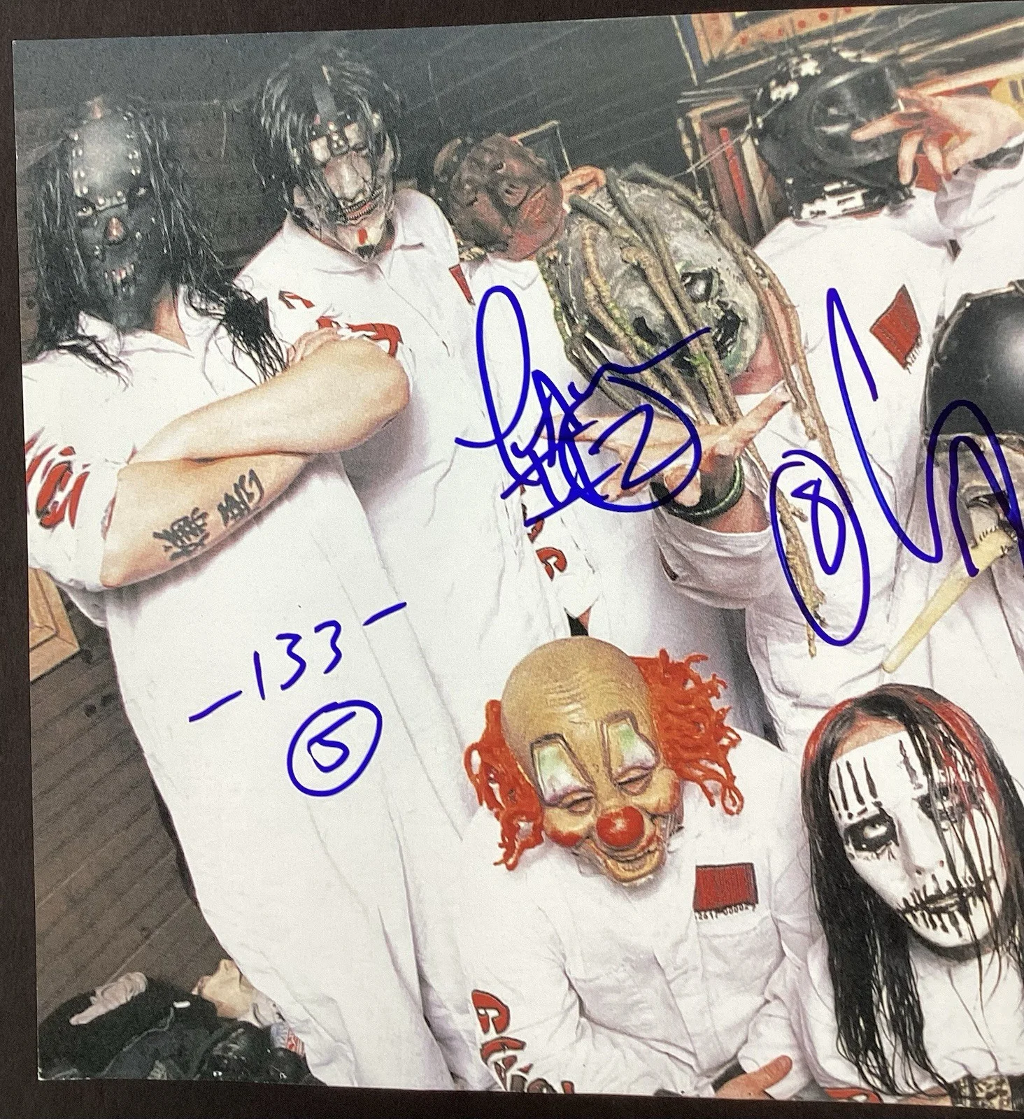 Slipknot Signed Magazine Photo 8x10 Heavy Metal Music Corey Taylor Autograph JSA, изображение 2