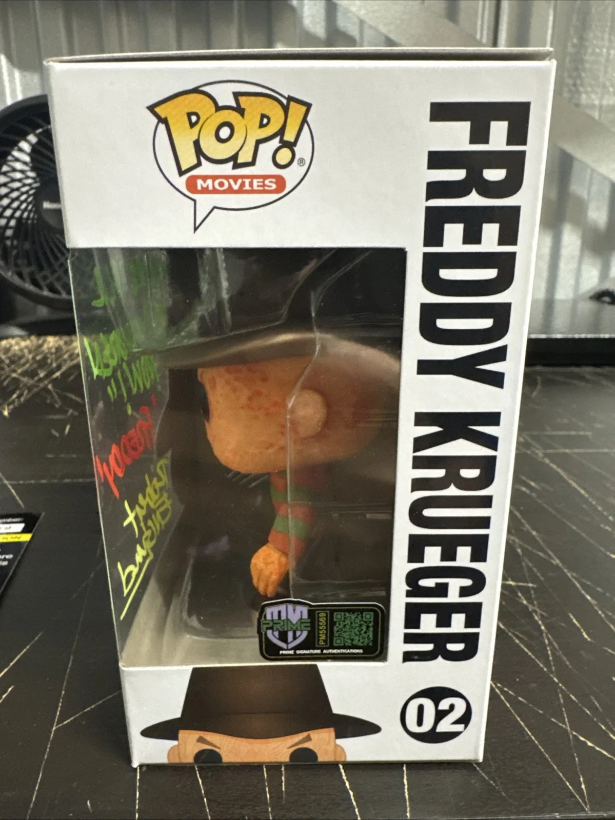 Robert Englund — Robert Englund Signed Autographed Freddy Krueger Funko Pop Prime COA Quoted, image 2