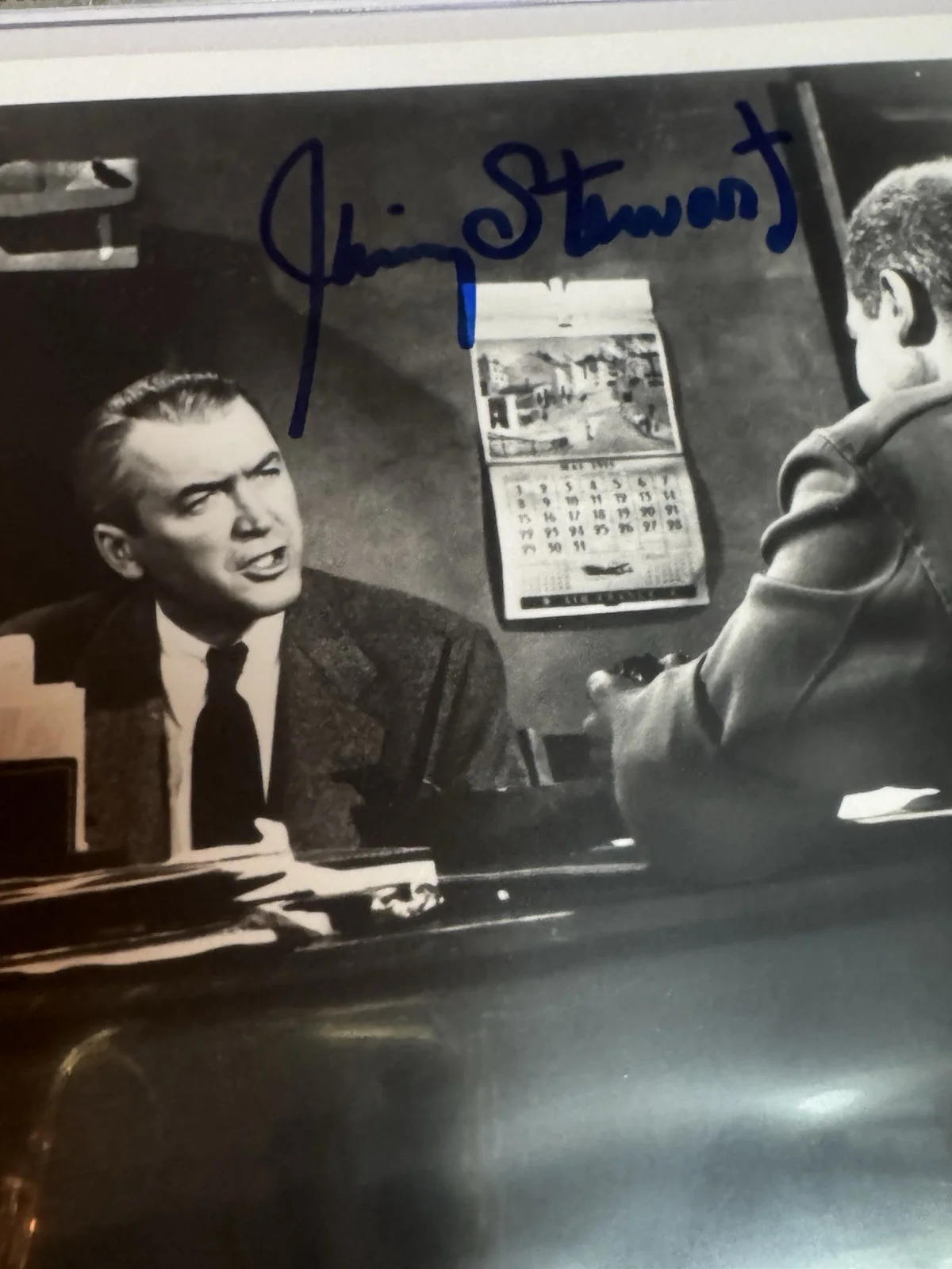 Jimmy Stewart — JAMES JIMMY STEWART Signed VINTAGE 8x10 Photo Still..MOVIE LEGEND (d.1997) COA, изображение 2
