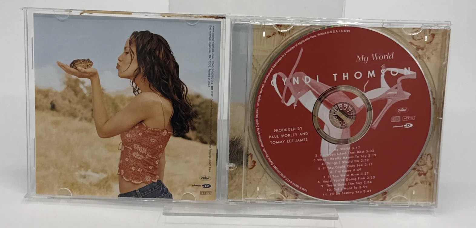 Cyndi Thomson - My World - Signed - CD - Promo - Pristine, image 4
