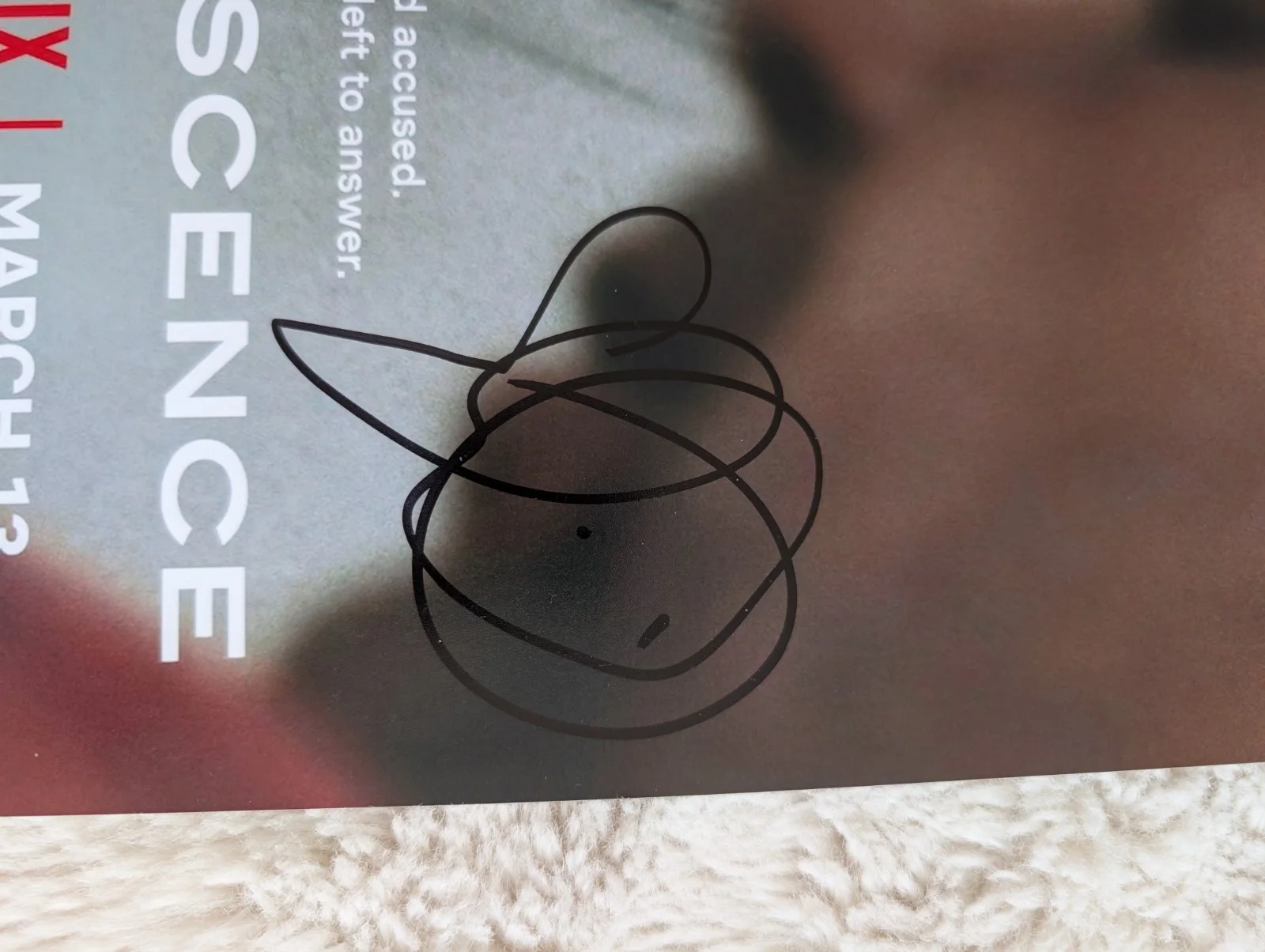 Stephen Graham Signed Adolescence 15x10 Poster Print Exact Video Proof, image 3