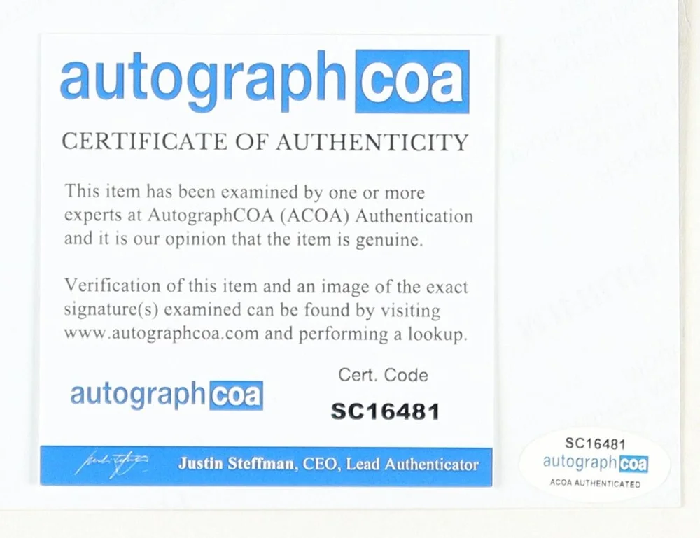 Gunton Hand Signed Autographed Dead Silence 12x18 Photo (ACOA), image 3