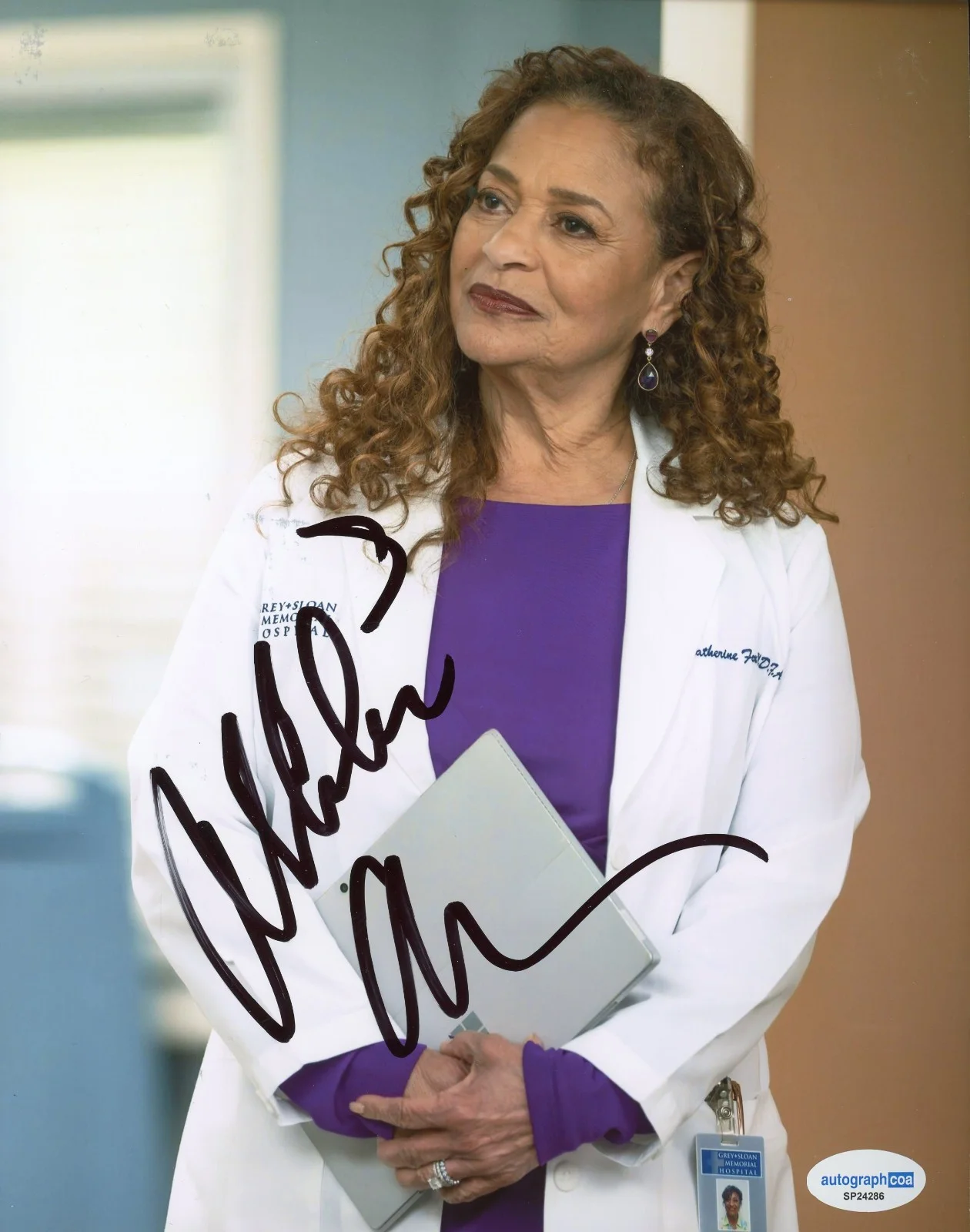 Debbie Allen — Debbie Allen Signed Autographed GREY'S ANATOMY 8x10 Photo ACOA E, изображение 2