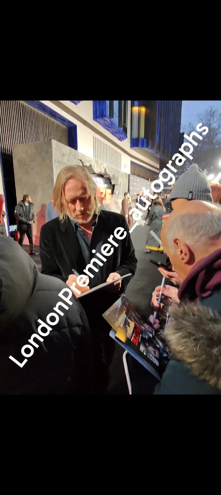 David Mackenzie Signed 15x10 Hell Or High Water Poster Print Video Proof, image 3