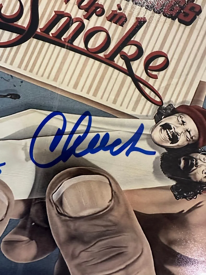 Cheech & Chong Signed Framed 8x10 Up In Smoke Photo (JSA), image 2