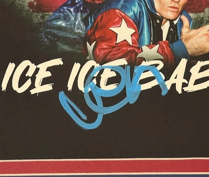 Vanilla Ice Signed 8x10 "Ice Ice Baby" Photo Framed Display (JSA), image 2