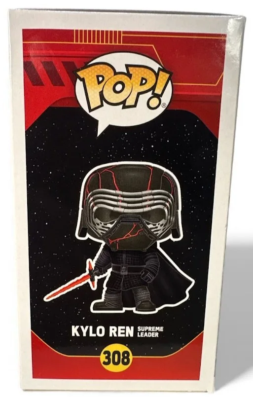 Christian Slater — Christian Slater Signed Star Wars #308 Kylo Ren Funko Pop! (Beckett), изображение 5