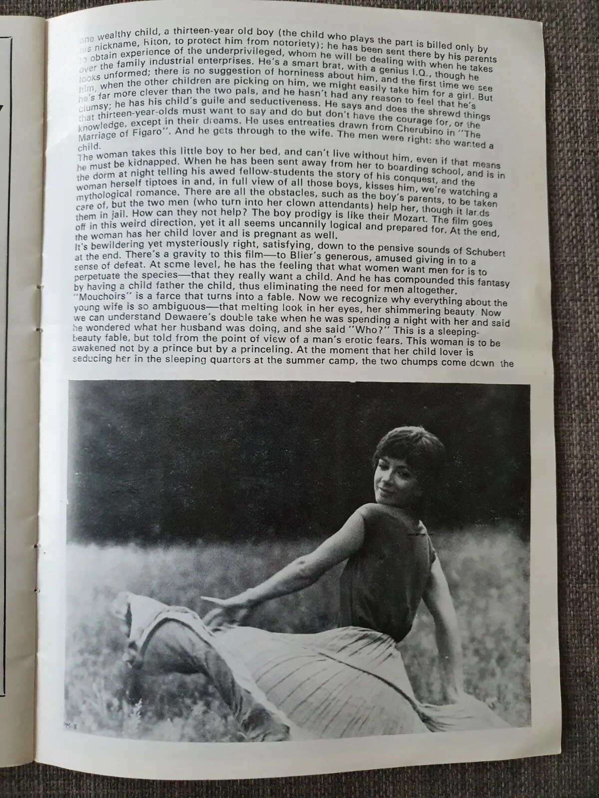 GET OUT YOUR HANDKERCHIEFS VINTAGE ORIGINAL 1978 BOOKLET - DEPARDIEU, MOUCHOIRS, image 4