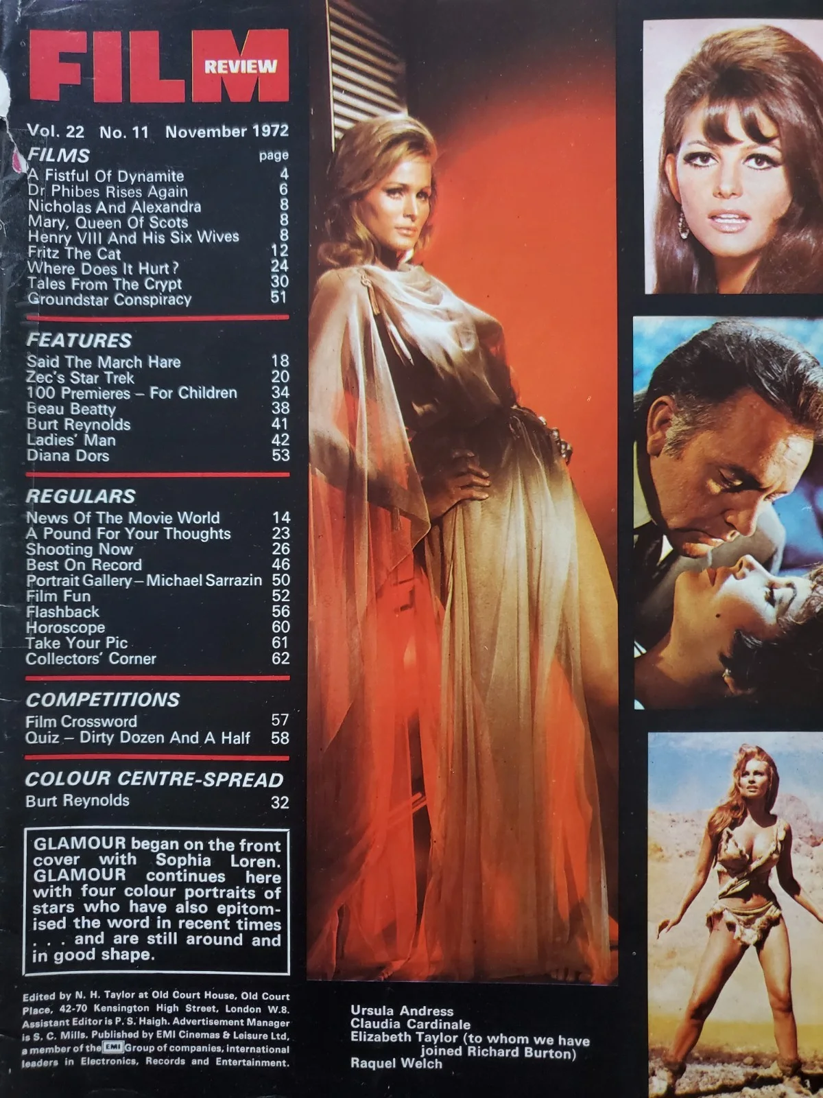 FILM REVIEW - TALES FROM THE CRYPT / DIANA DORS NOV 1972 / DAMAGED - PLEASE READ, изображение 4