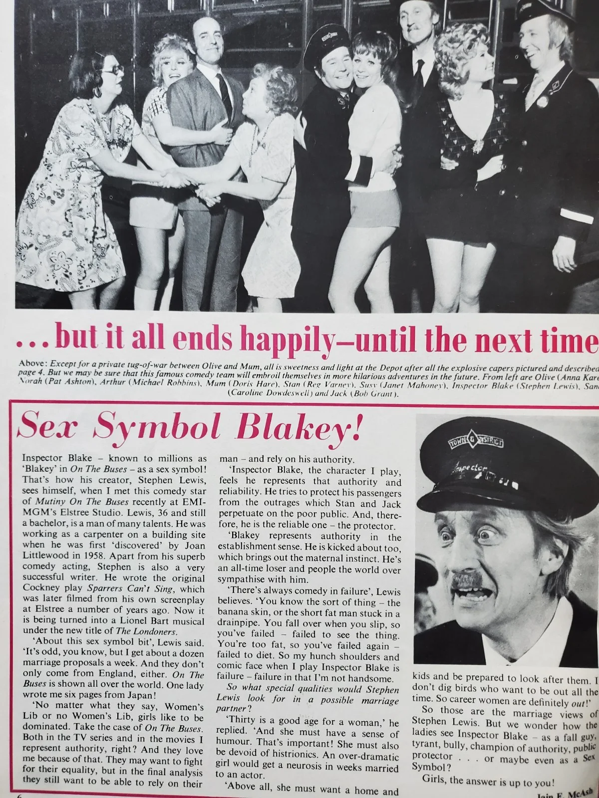 FILM REVIEW / MADELINE SMITH POSTER / ON THE BUSES / CARRY ON ABROAD / AUG 1972, изображение 4