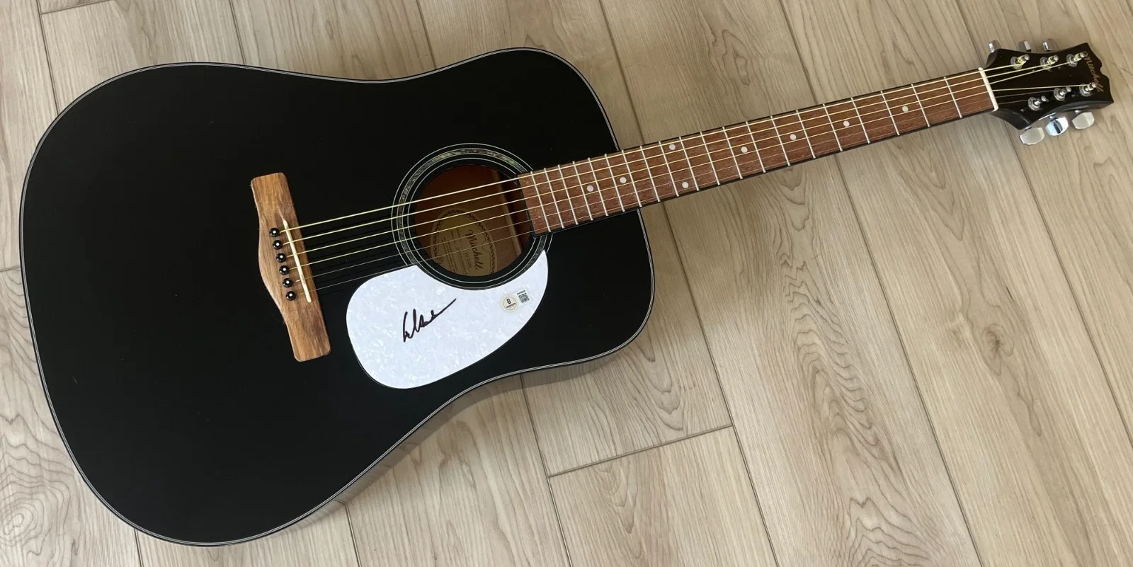 COLTER WALL SIGNED AUTOGRAPH 41" F/S ACOUSTIC GUITAR w/EXACT PROOF & BECKETT COA, изображение 2