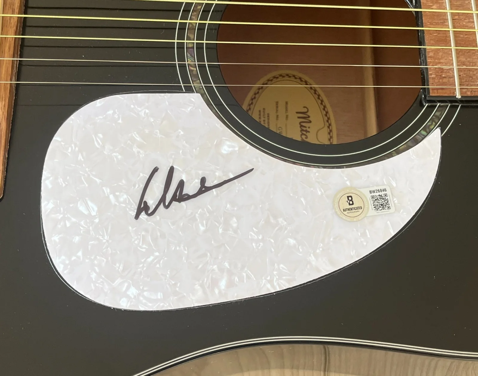 COLTER WALL SIGNED AUTOGRAPH 41" F/S ACOUSTIC GUITAR w/EXACT PROOF & BECKETT COA, изображение 3
