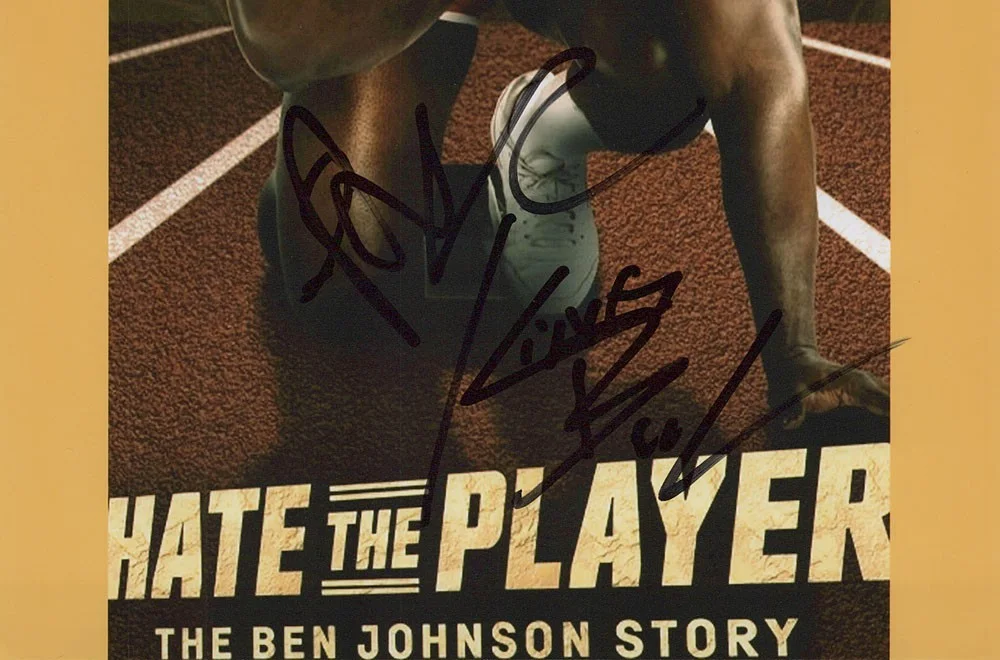 Shamier Anderson, King Bach, Mark McKinney — Shamier Anderson, King Bach +1 signed "BEN JOHNSON STORY" 8x10 Photo PROOF COA, изображение 4
