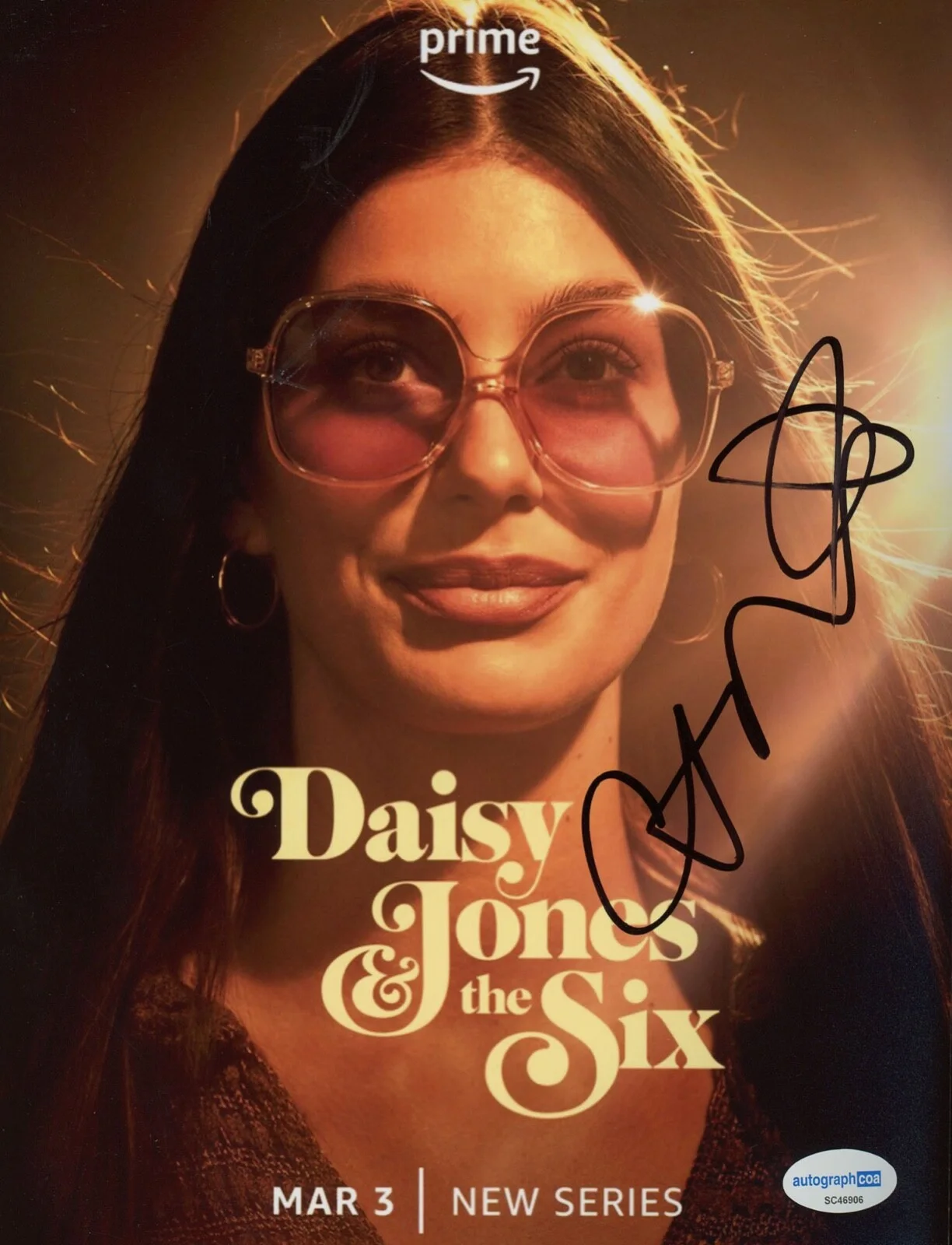 Camila Morrone — Camila Morrone signed 8x10 Photo "DAISY JONES & THE SIX" e PROOF Sexy ACOA COA, image 3