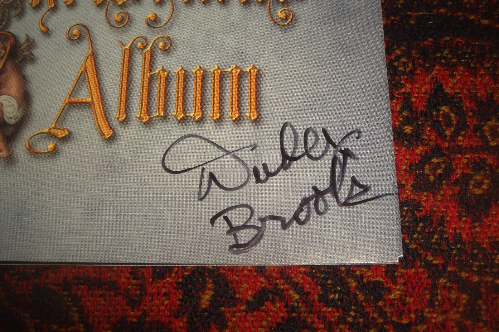 KEITH EMERSON OF EMERSON LAKE & PALMER AUTOGRAPH RIP signed CHRISTMAS ALBUM CD, изображение 5