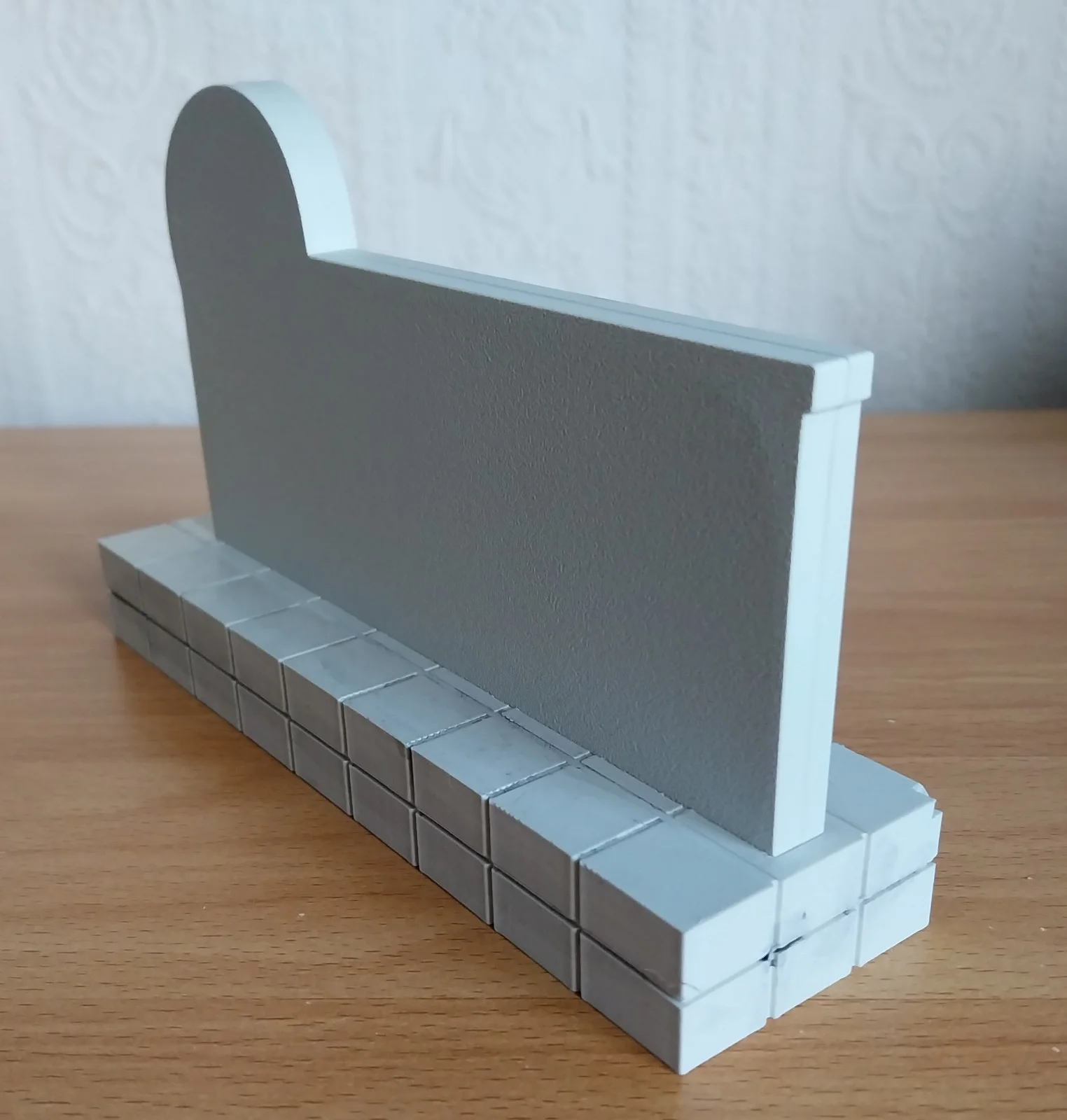 Back to the Future Hilldale Street Sign - 3D Printed Raw Detailed Destressed alt, изображение 5