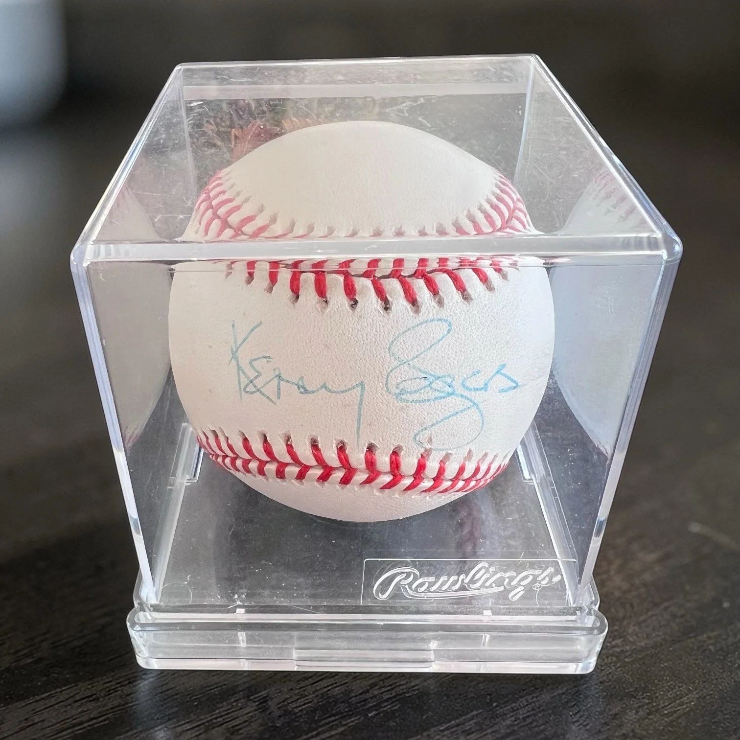 KENNY ROGERS Country Music Artist Autographed Baseball 1999 “The Greatest”, изображение 2