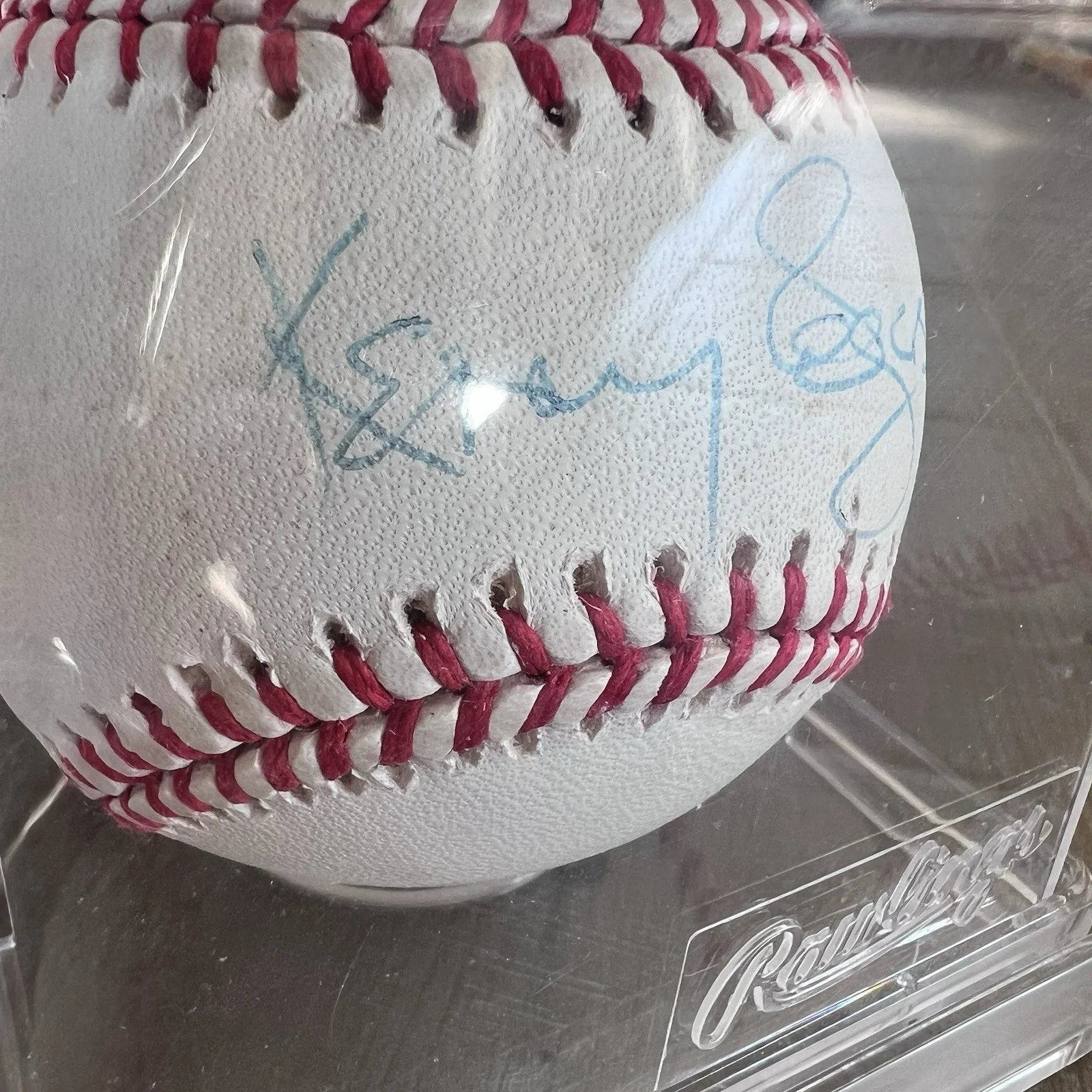 KENNY ROGERS Country Music Artist Autographed Baseball 1999 “The Greatest”, изображение 5