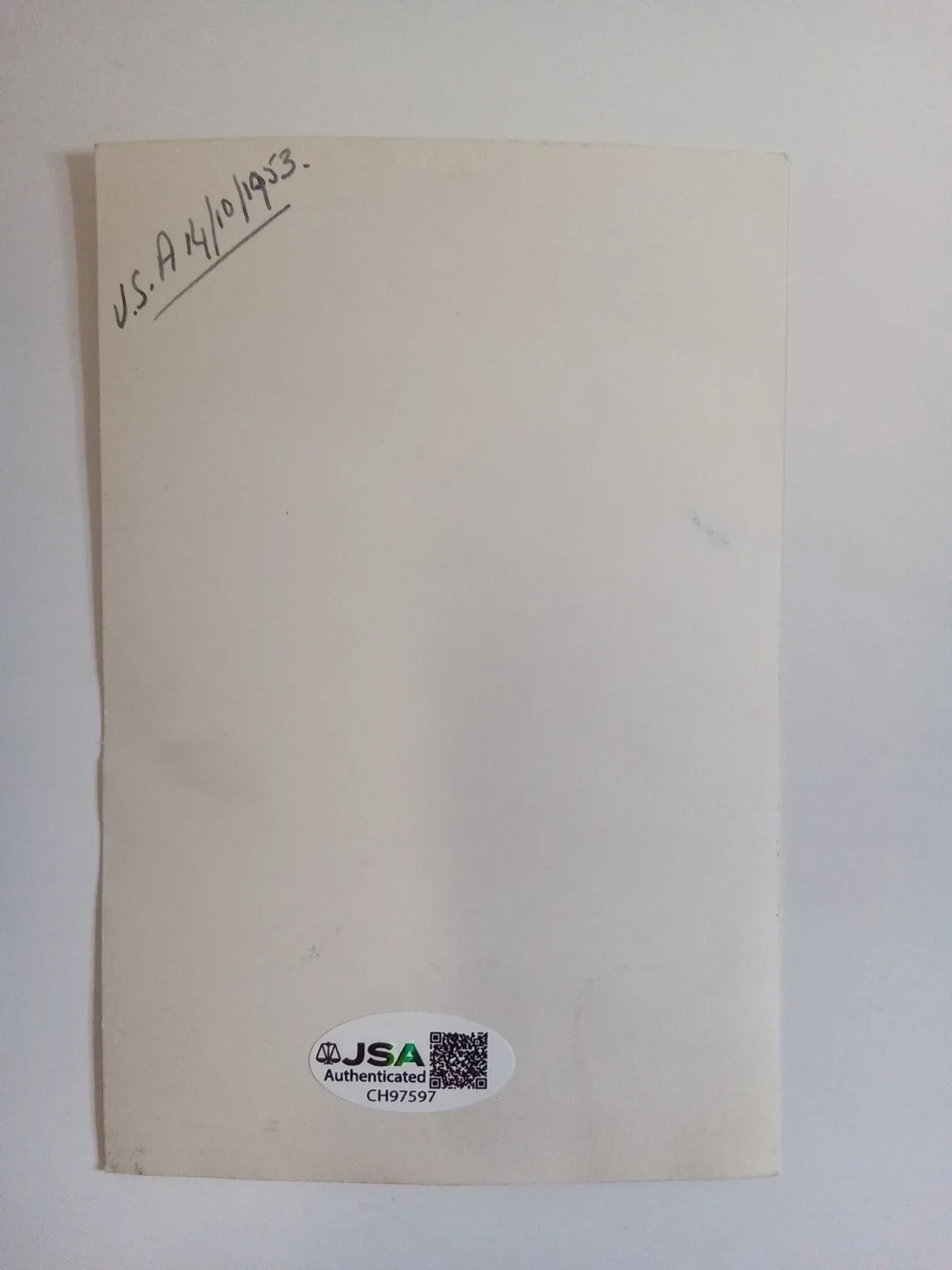 Nadia Nerina Royal Ballet Prima Ballerina Signed 3.25x5 Photo JSA, изображение 3