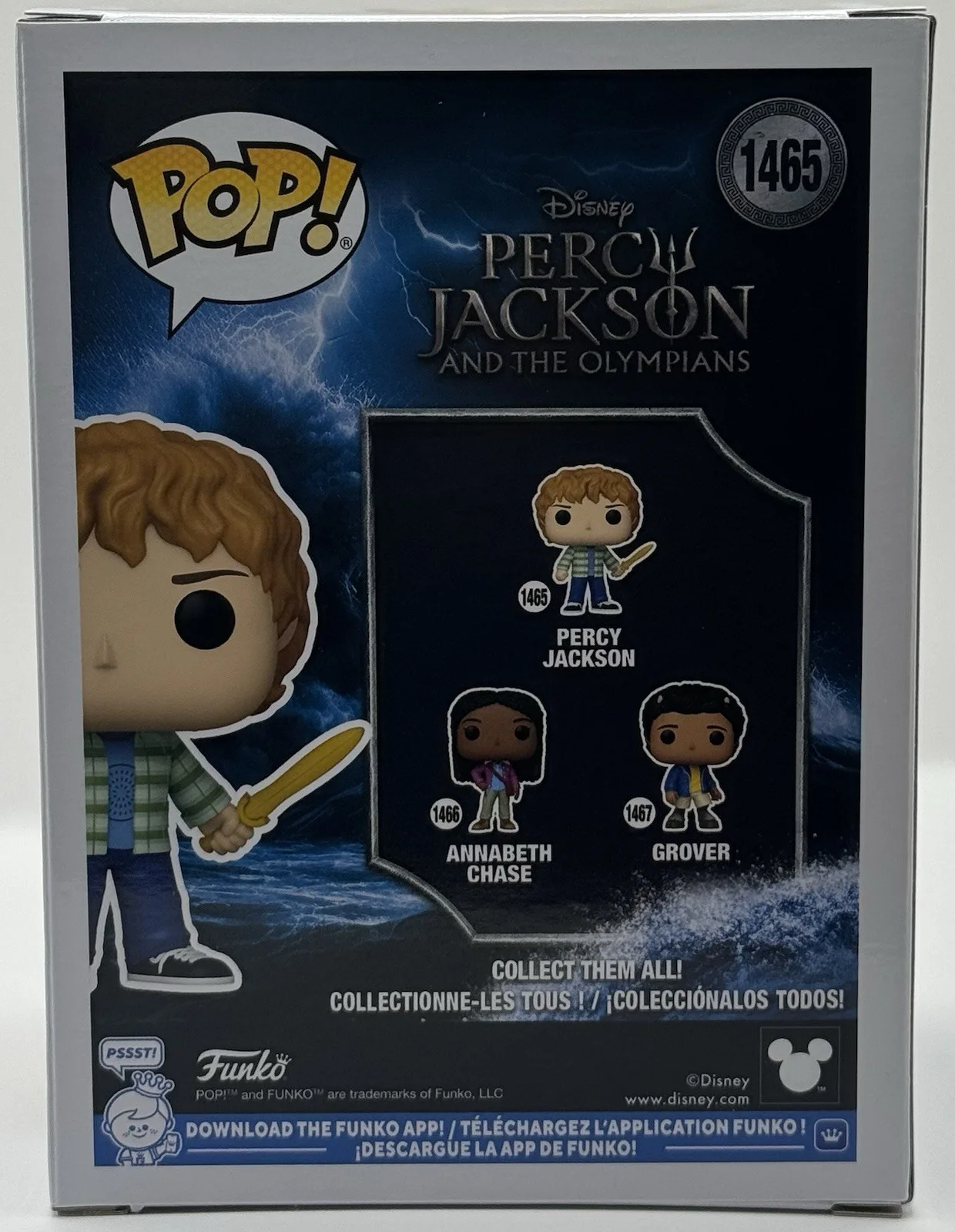 Walker Scobell — Walker Scobell Signed Percy Jackson Funko Pop #1465 JSA COA Autographed, image 3