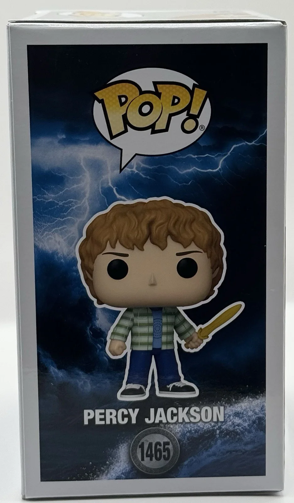 Walker Scobell — Walker Scobell Signed Percy Jackson Funko Pop #1465 JSA COA Autographed, image 4