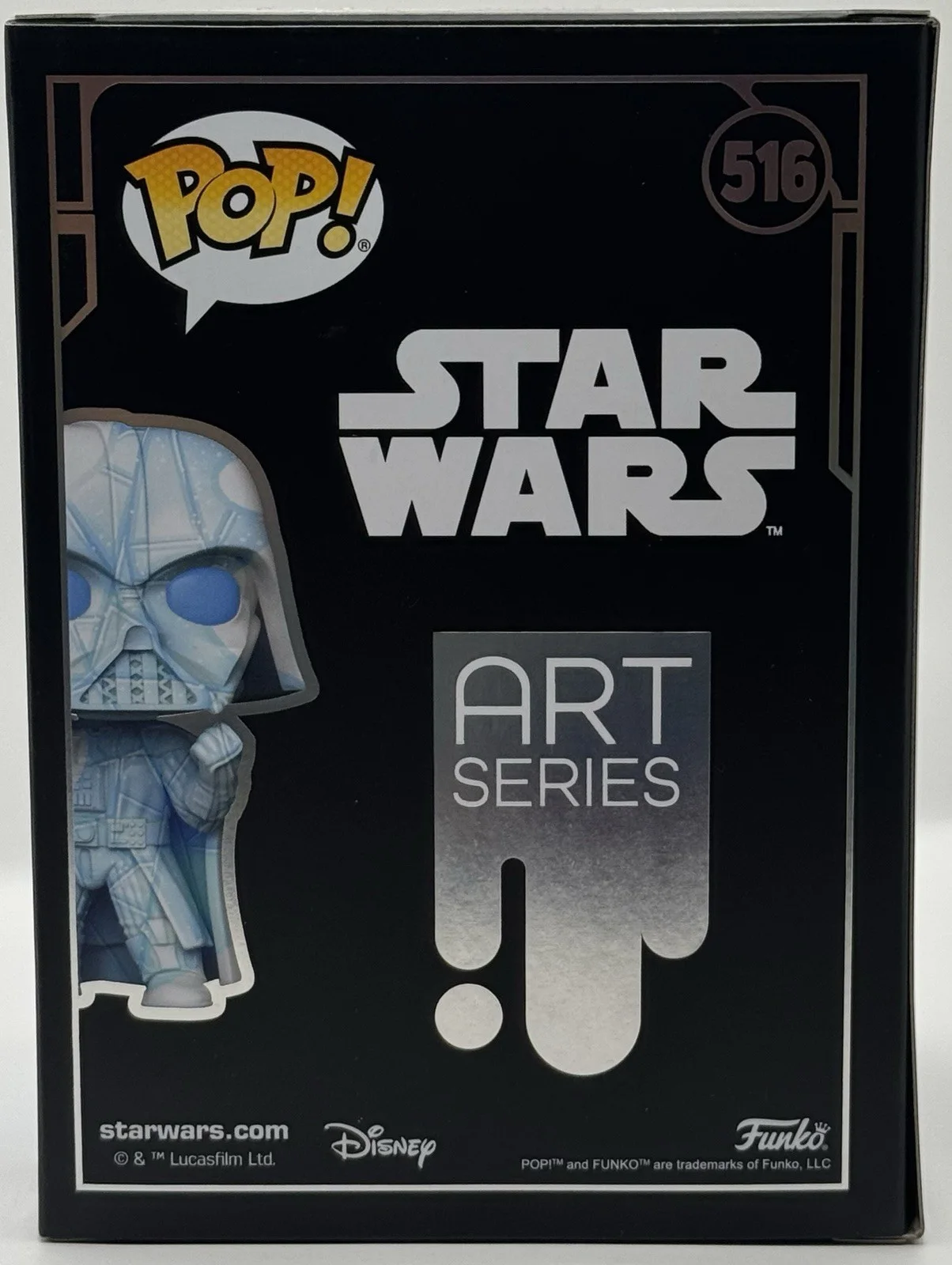 Hayden Christensen — Hayden Christensen Signed Autographed Darth Vader Art Series Funko Pop JSA COA, image 3