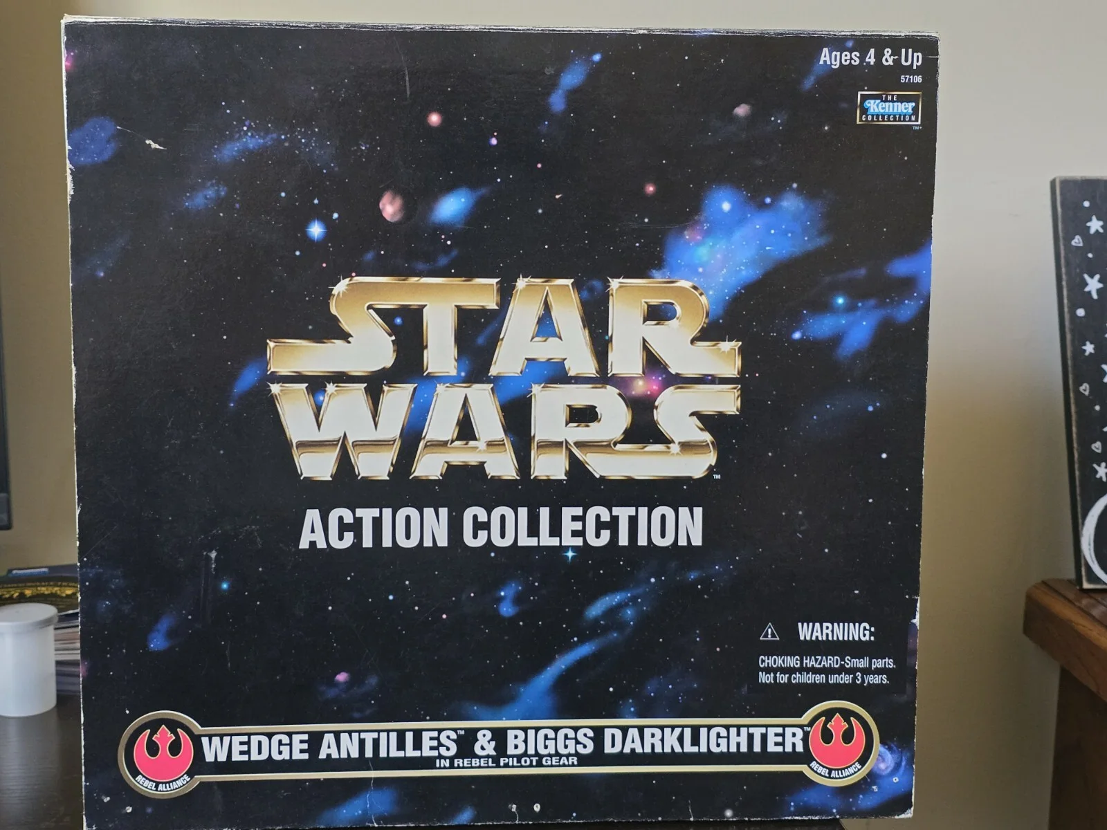 Garrick Hagon, Dennis Lawson — 1998 Kenner Star Wars FAO Schwartz Wedge & Biggs Signed By Hagon & Lawson, изображение 2