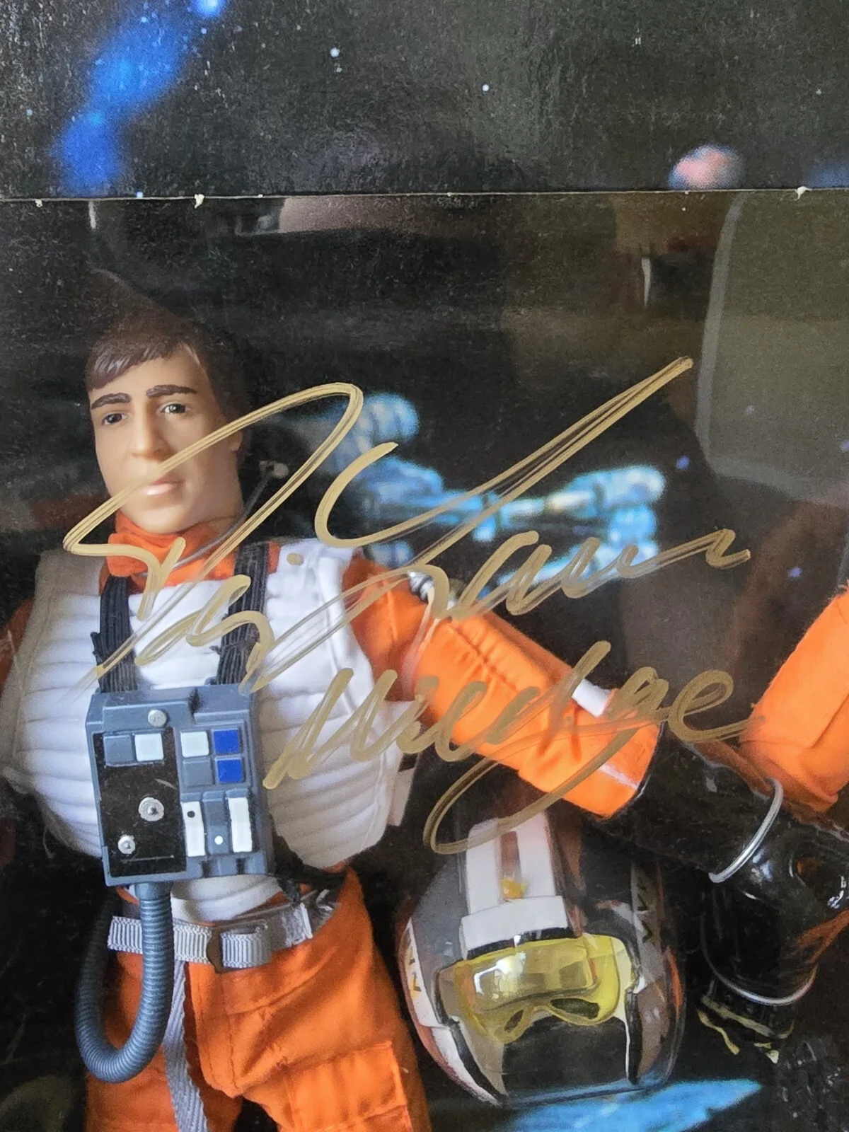 Garrick Hagon, Dennis Lawson — 1998 Kenner Star Wars FAO Schwartz Wedge & Biggs Signed By Hagon & Lawson, изображение 4