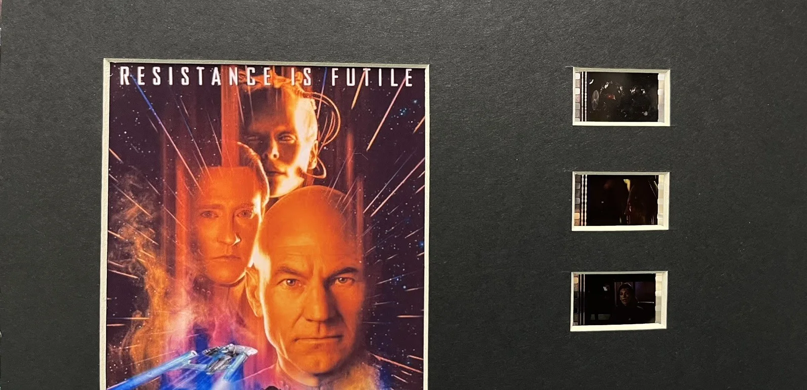 STAR TREK FIRST CONTACT. . 35mm Film Cell Mounted Display, изображение 3