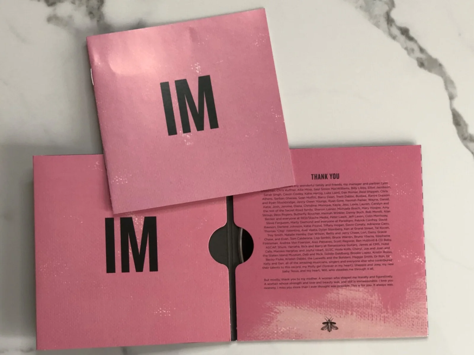 Signed Autographed Ingrid Michaelson It Doesn’t Have To Make Sense Booklet + CD, image 3