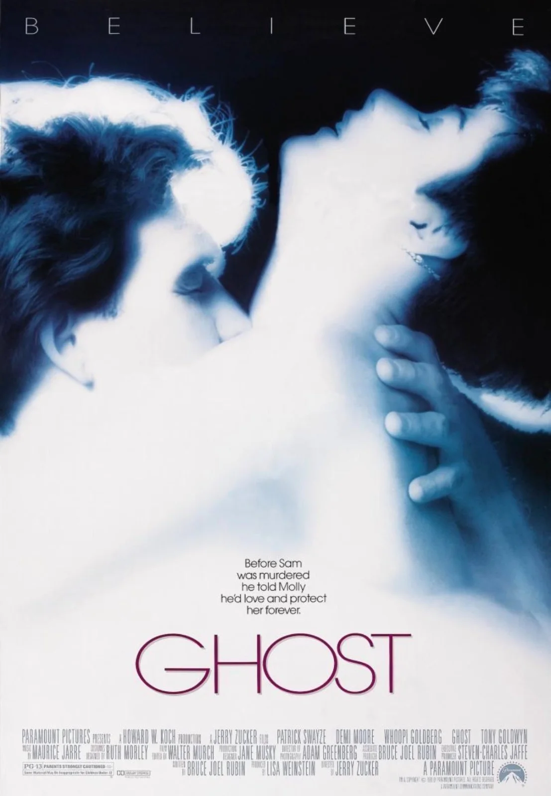 Ghost (1990) Very Rare Unmounted Genuine 35mm Film Cells, изображение 2