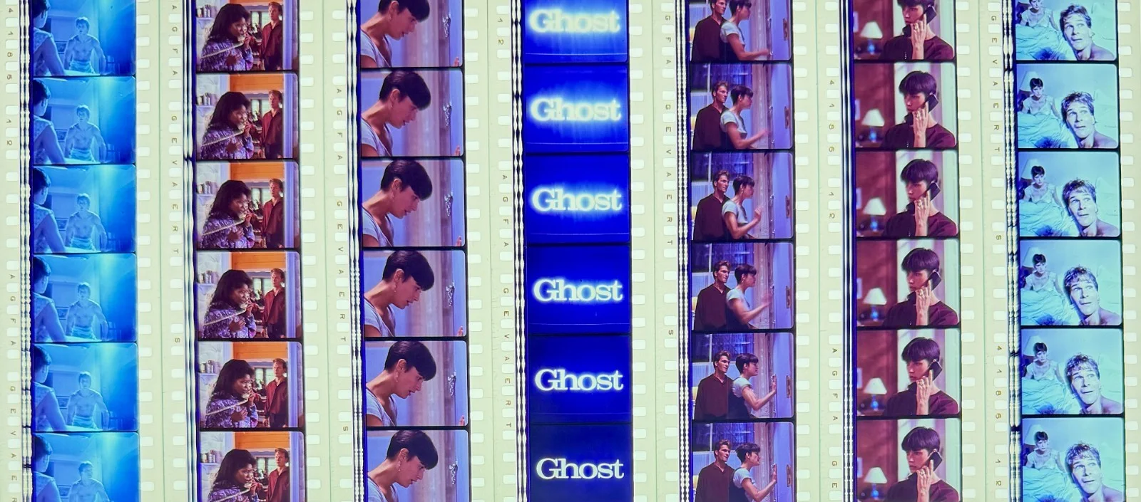 Ghost (1990) Very Rare Unmounted Genuine 35mm Film Cells, изображение 3