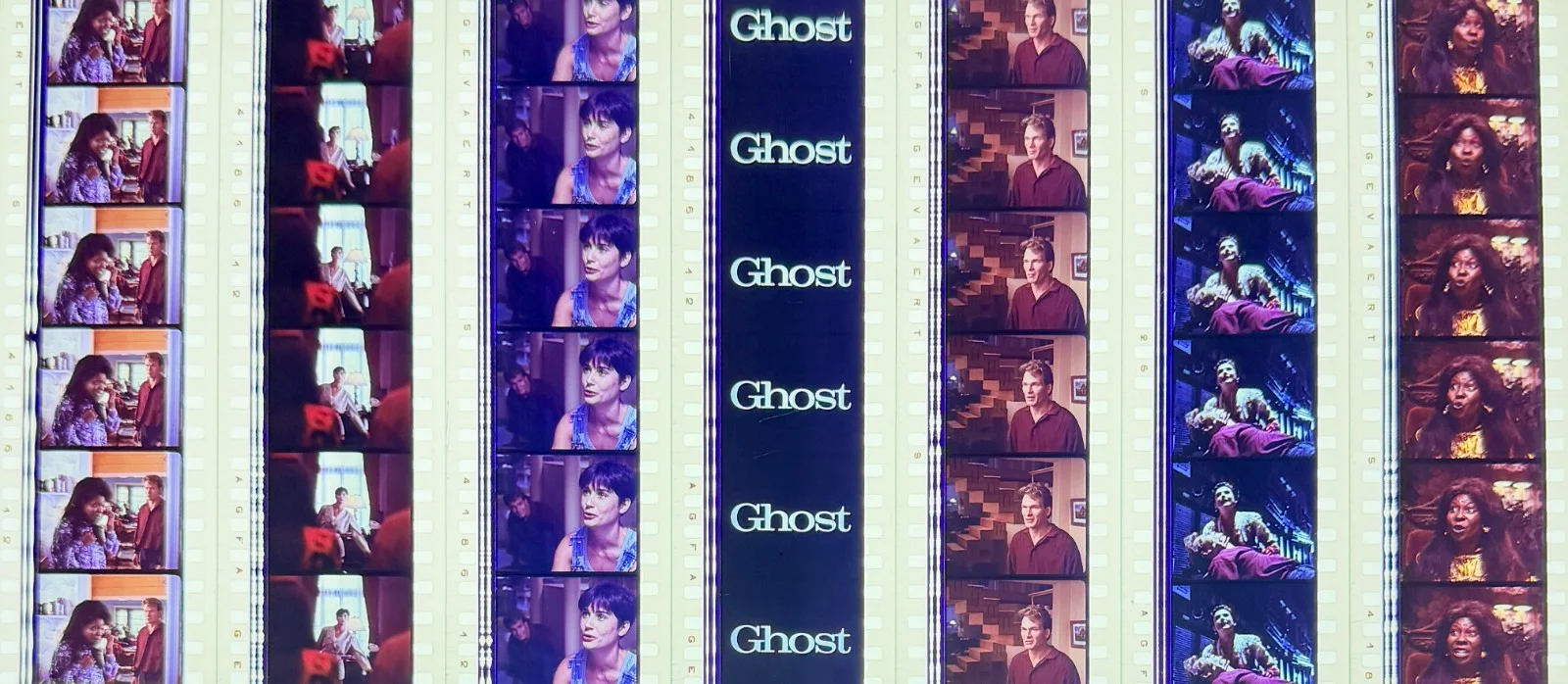 Ghost (1990) Very Rare Unmounted Genuine 35mm Film Cells, изображение 5