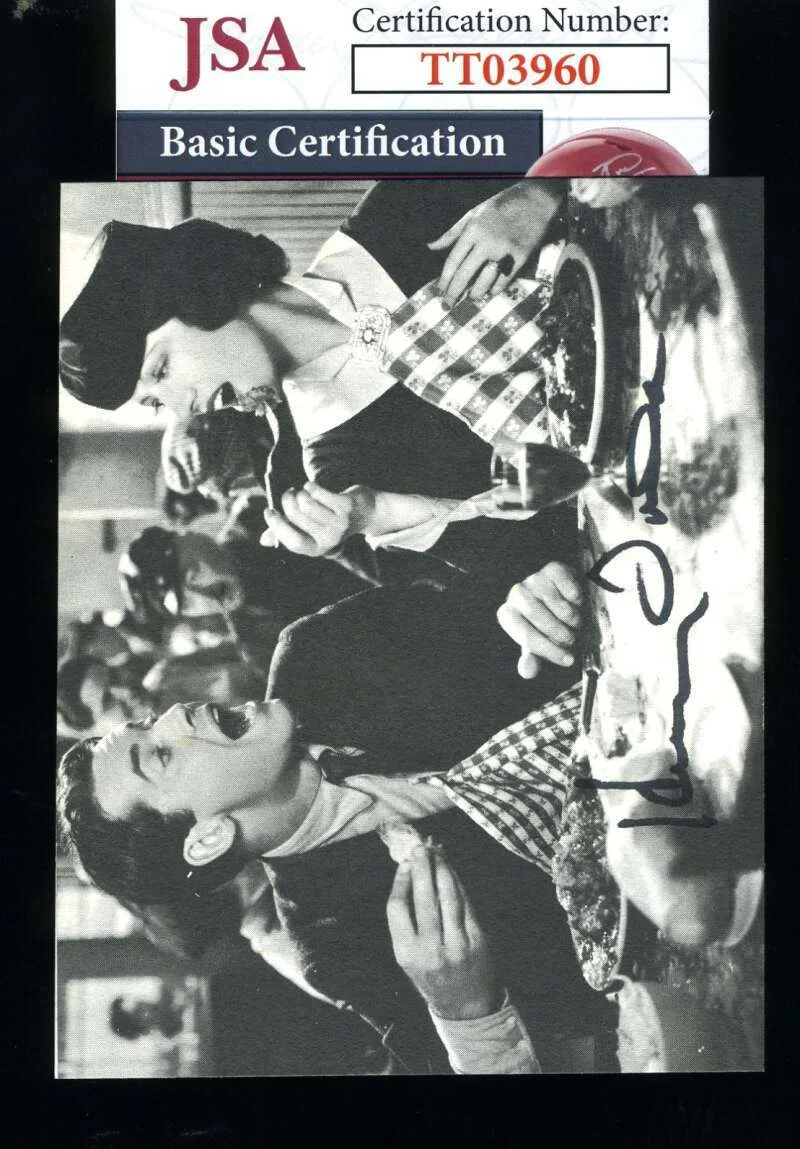 Henry Fonda — Henry Fonda JSA Coa Signed Small Photo Autograph 3