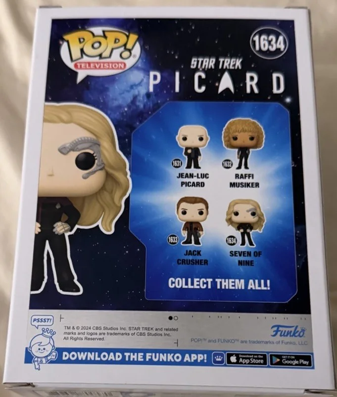 Jeri Ryan — Jeri Ryan Signed Star Trek Seven of Nine Funko Pop #1634 Autograph w/ JSA COA, изображение 5