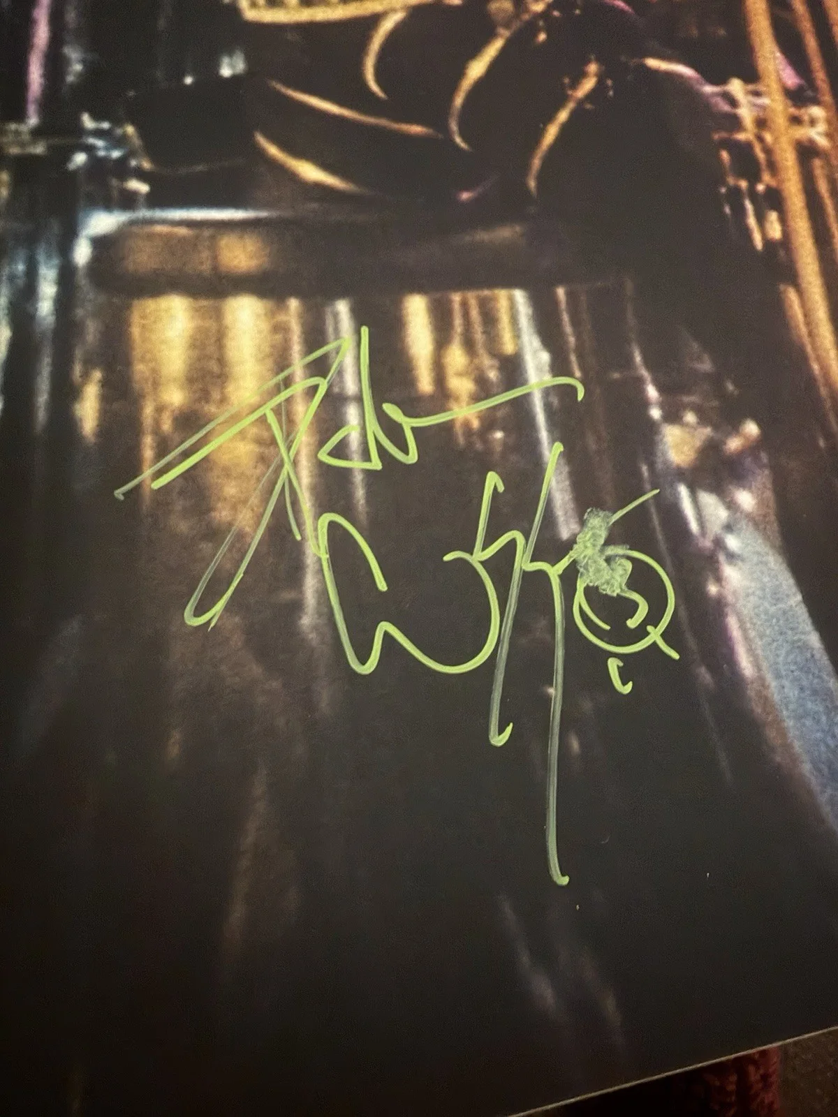 PETER CRISS SIGNED KISS PHOTO 16x20 SOLO CLASSIC ROCK AUTOGRAPH BECKETT COA, изображение 2