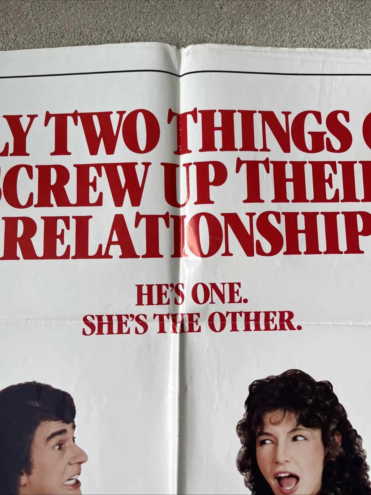 Romantic Comedy (1983) Original US One Sheet Cinema Poster, image 3