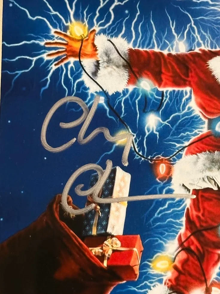 Chevy Chase — Chevy Chase & Beverly D’Angelo Signed 8x10 Framed Photo Christmas Vacation (JSA), изображение 4