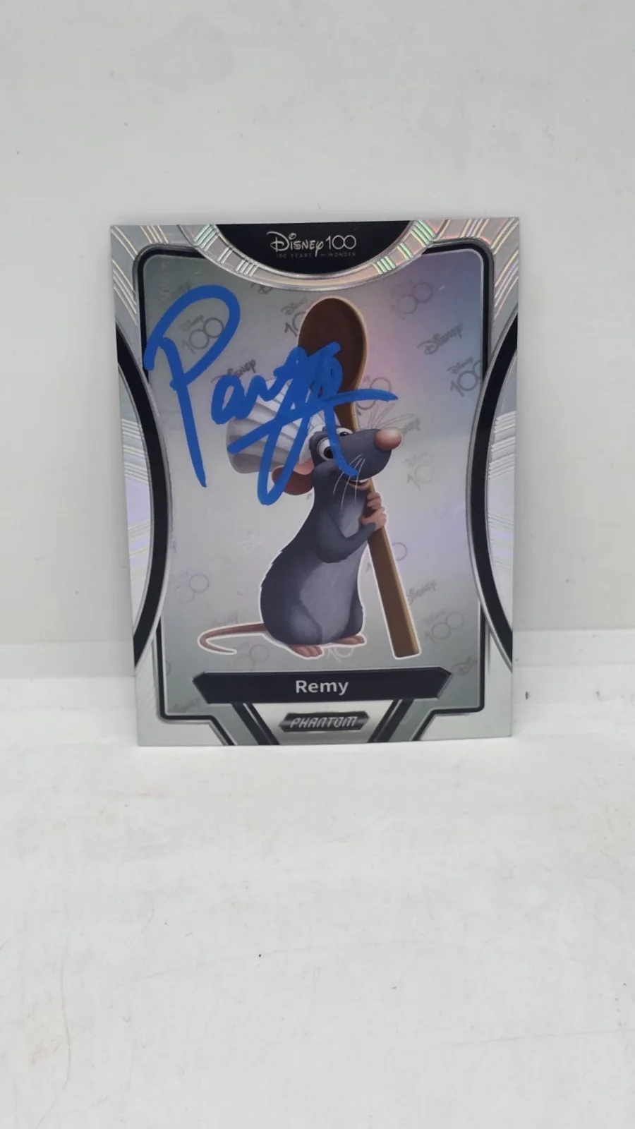 patton oswalt — Patton Oswalt Signed Remy 2023 Kakawow Disney 100 Silver Ratatouille SWAU #1