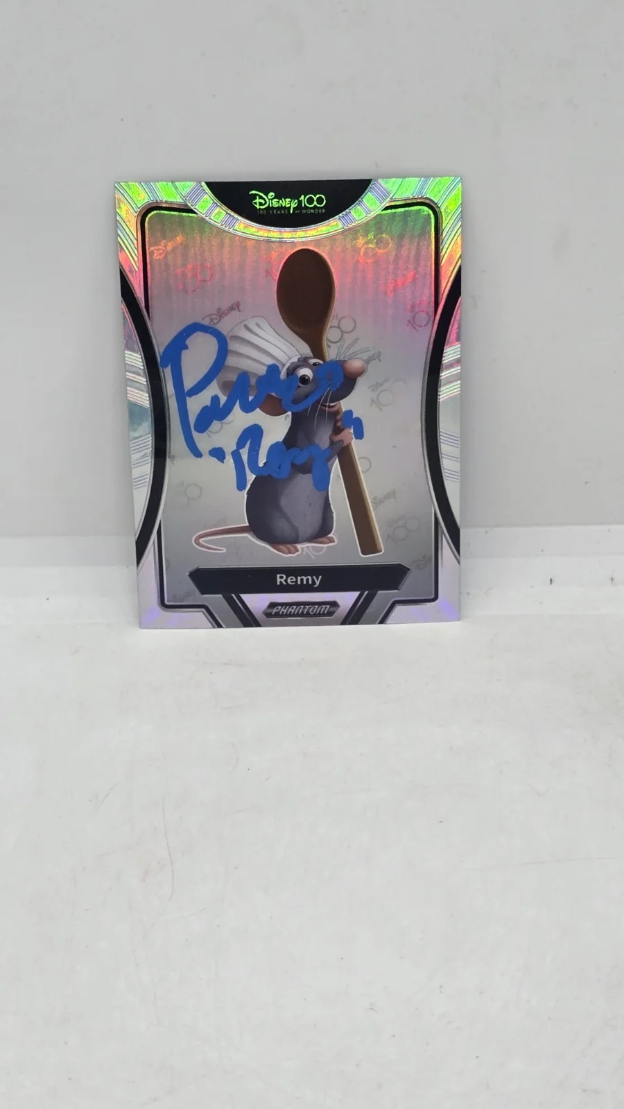 patton oswalt — Patton Oswalt Signed Remy 2023 Kakawow Disney 100 Silver Ratatouille SWAU #2
