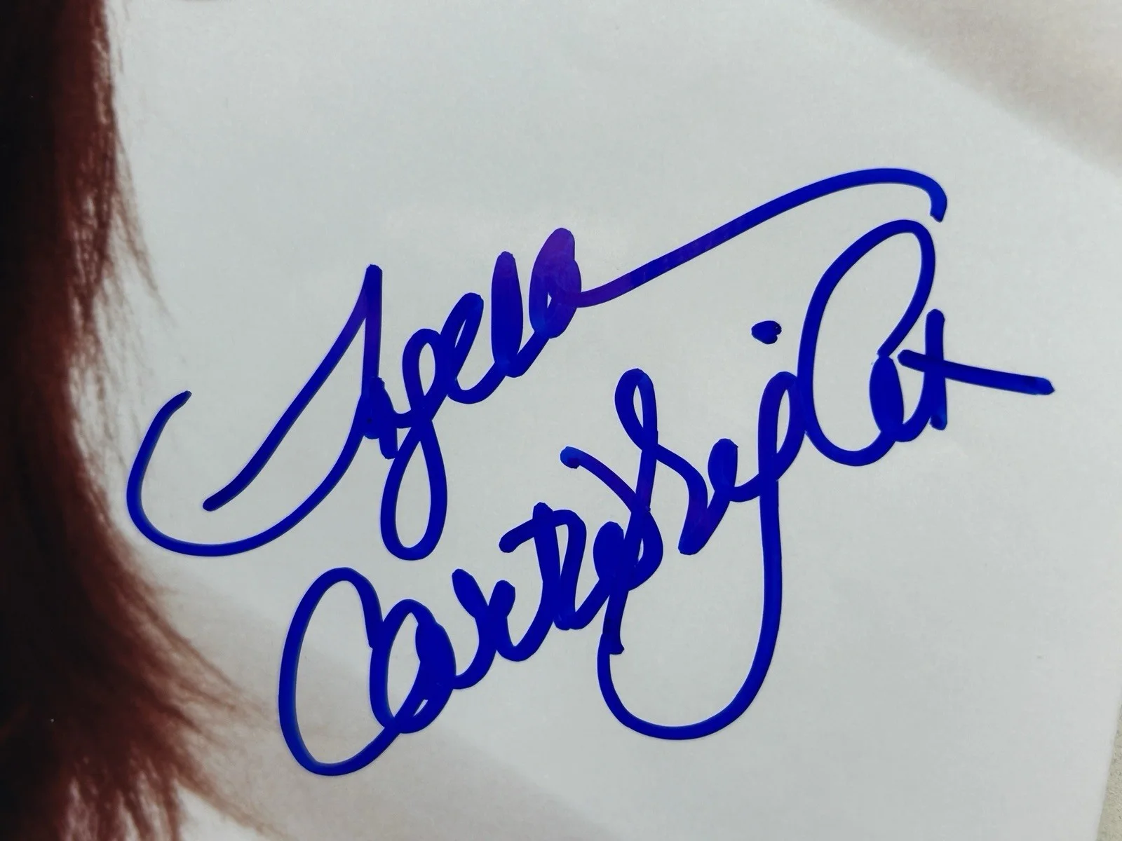 Angela Cartwright — ANGELA CARTWRIGHT HAND SIGNED PHOTO Star Actress Autograph DOUBLE AUTH (JSA, JG), изображение 3
