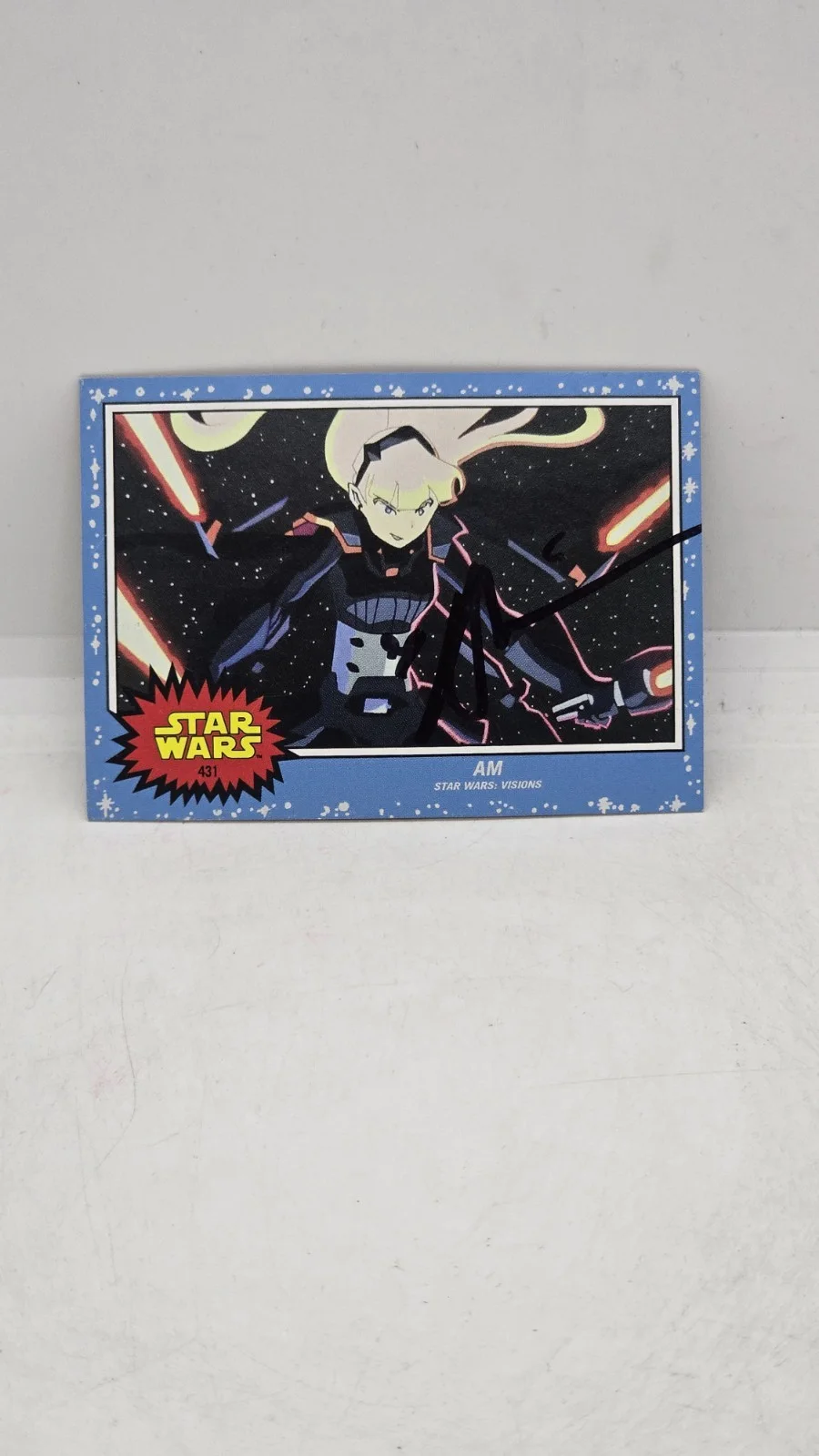 alison brie — Alison Brie Signed 2023 Topps Star Wars Living Set Am #471 SWAU #2