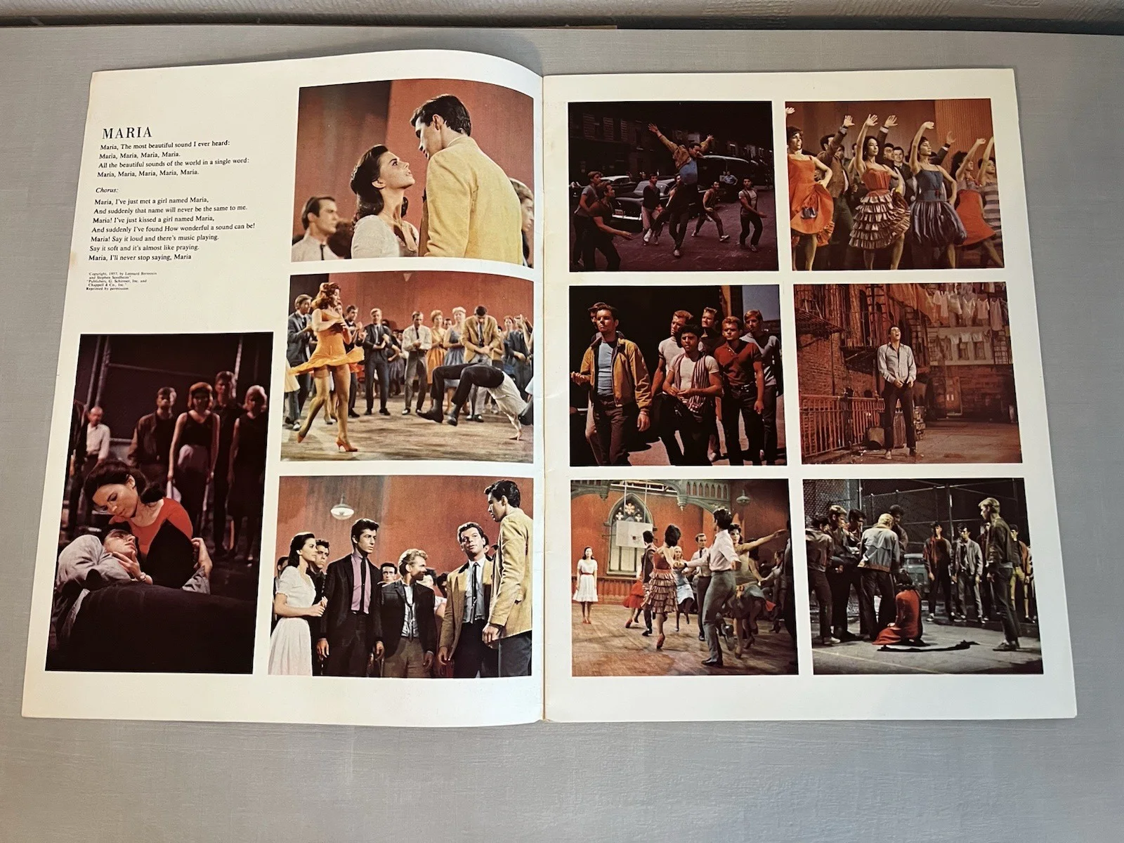 West Side Story 1961 Souvenir Film Programme Natalie Wood, George Chakiris, image 2