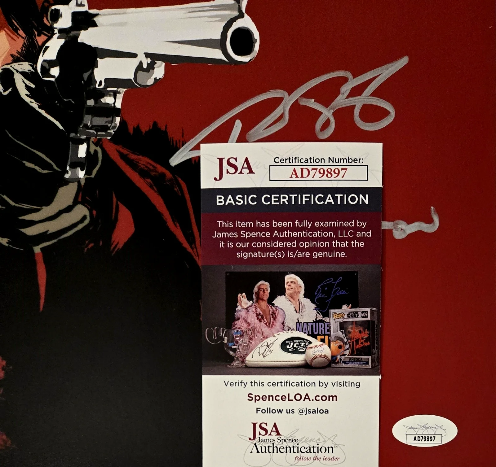 Rob Wiethoff Signed Photo Red Dead Redemption John Marston Autograph JSA COA 897, image 2