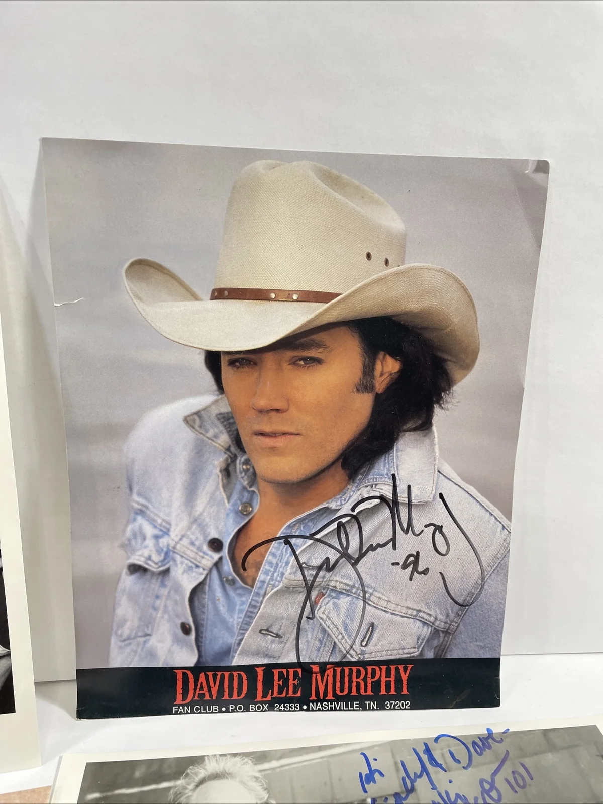 90s Country Stars Trisha Yearwood, David Lee Murphy, Highway 101 Autograph Pics, изображение 4