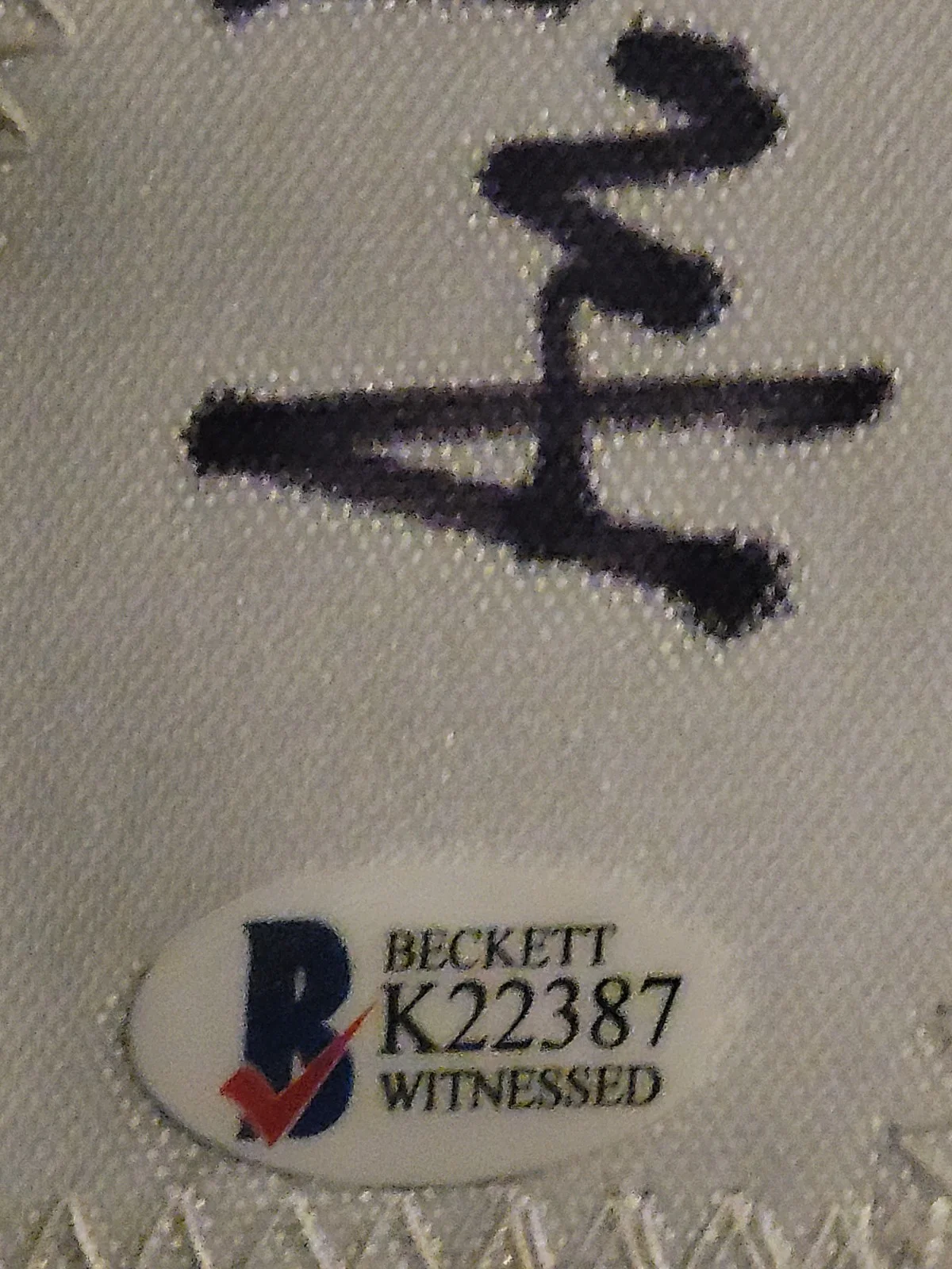 Ari — ari lehman signed jason voorhees jersey friday the 13th beckett, image 3